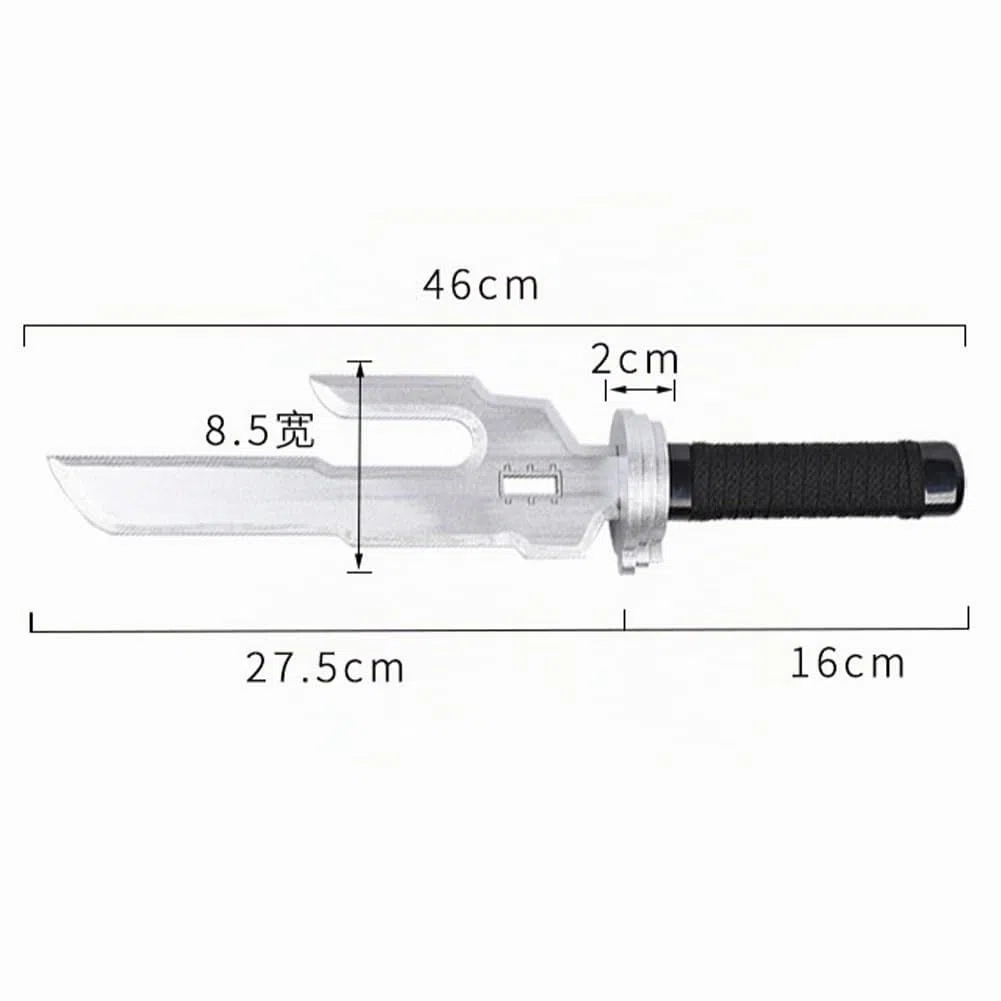Zhongkaihua, Lancia Inverted Spear of Heaven di JJK Fushiguro Toji per cosplay, 46 cm, per adulto, per role play, Halloween, decorazione per feste a tema anime giapponesi