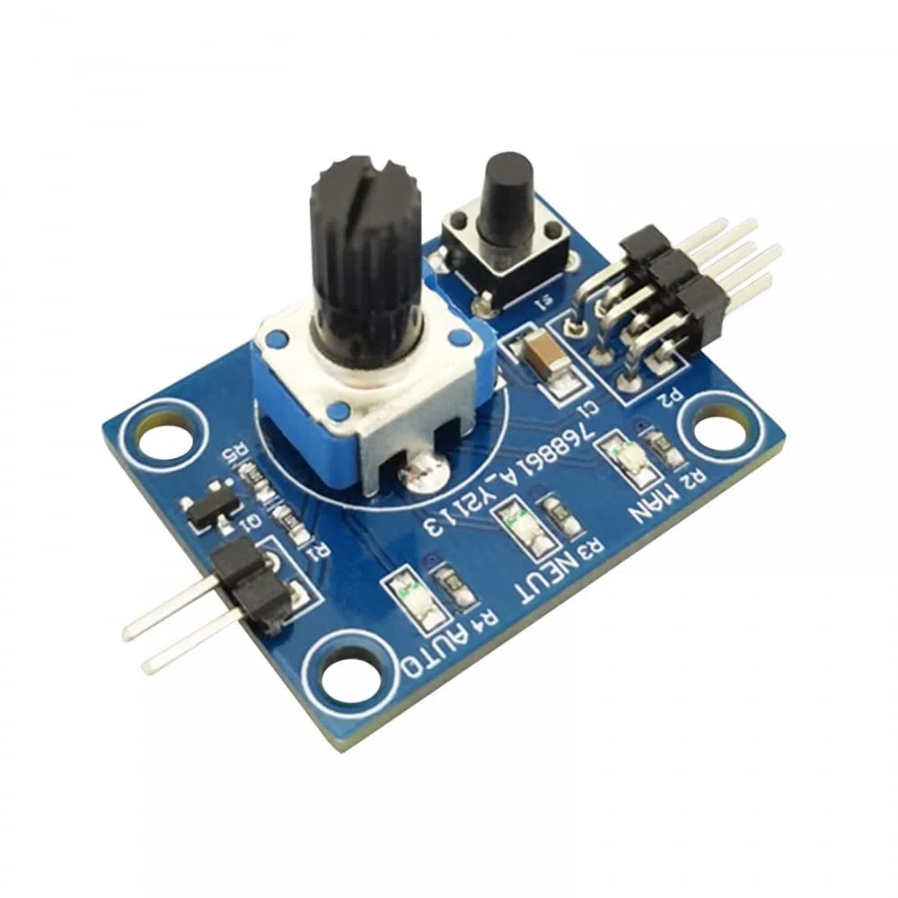 DONGKER Tester Servomotore,DC 5V Controller Velocità di Coerenza ECS Indicatore Manuale a 3 Marce Automatico/Regolatore di Ripristino per RC Elicottero Auto Barca
