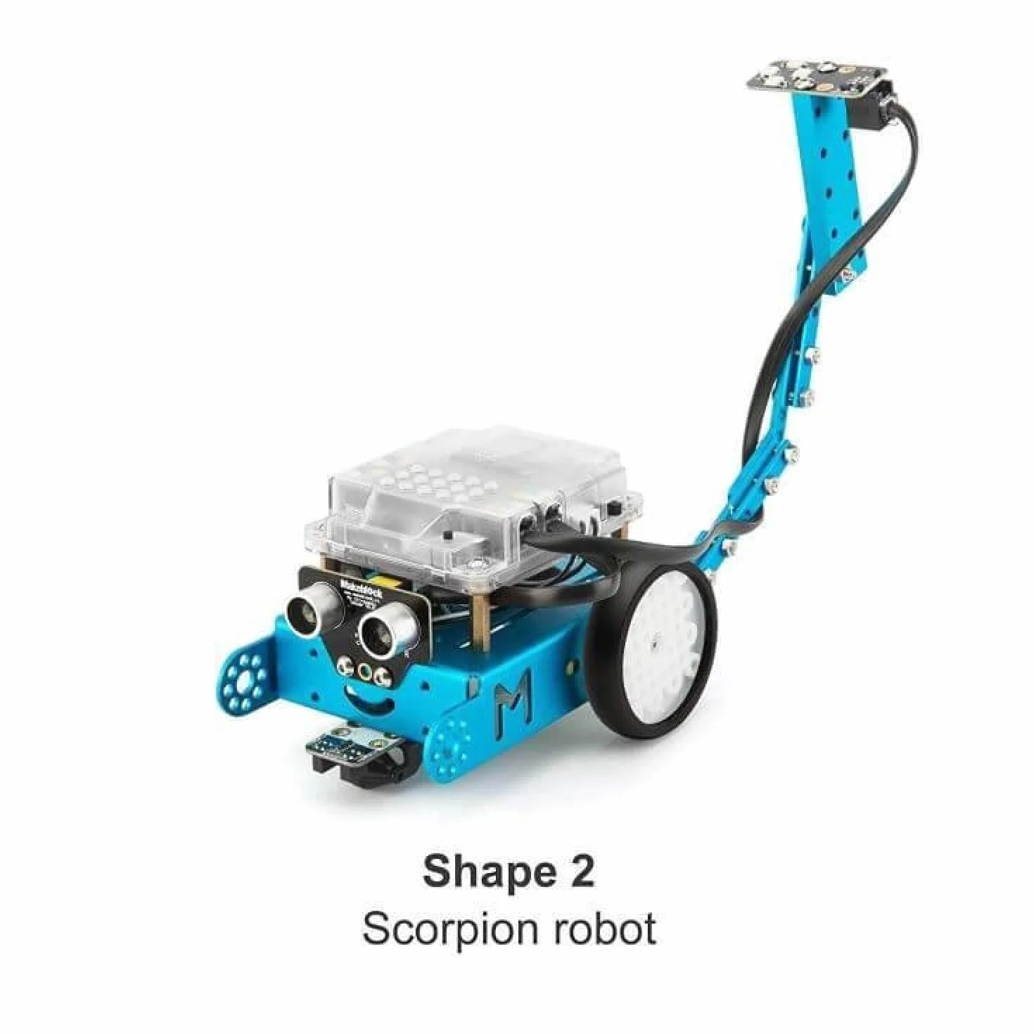 Makeblock mBot Pacchetto Aggiuntivo, Luce e Suono Interattivi, Robotica 3-in-1 pacchetto aggiuntivo, Robot Inseguimento Leggero, Lampada da Tavolo Intelligente, Robot Scorpion