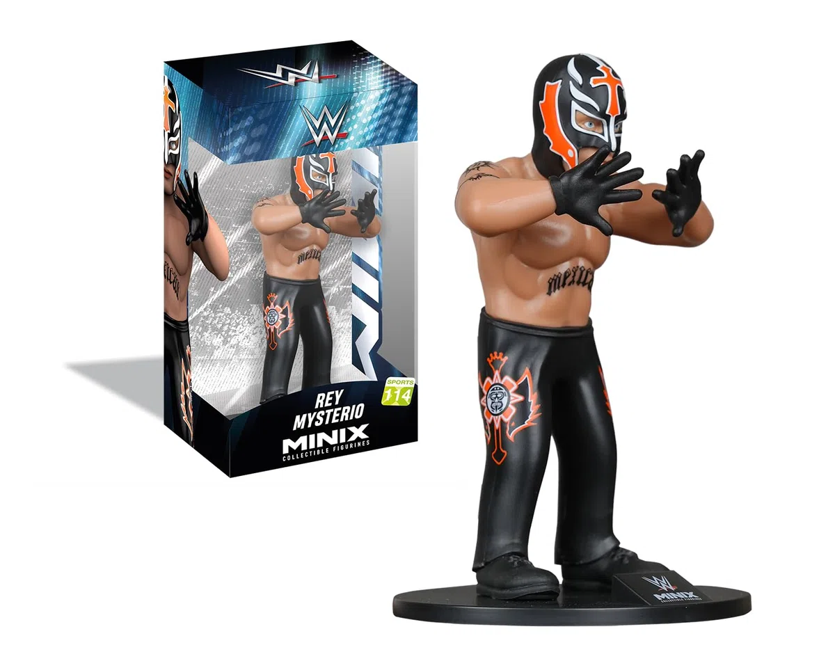 MINIX - Sports #114 - WWE - Rey Mysterio - Statuetta da collezione 12 cm