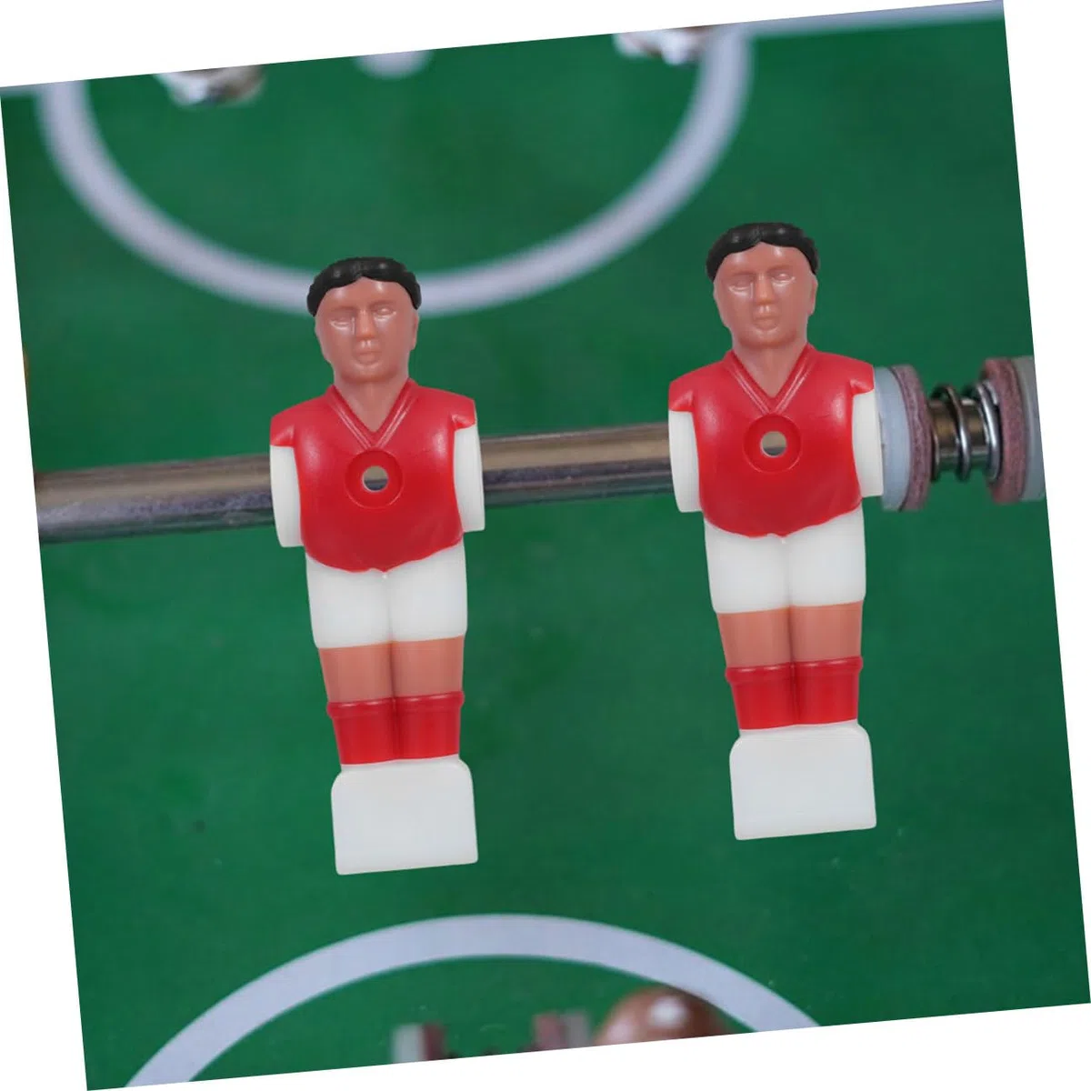 Set 12 Pezzi Giocatori Calcio Balilla in Abs Precisione Artigianale, Accessori Versatili per Calcio da Tavolo, per Riunioni tra Amici e Famiglia
