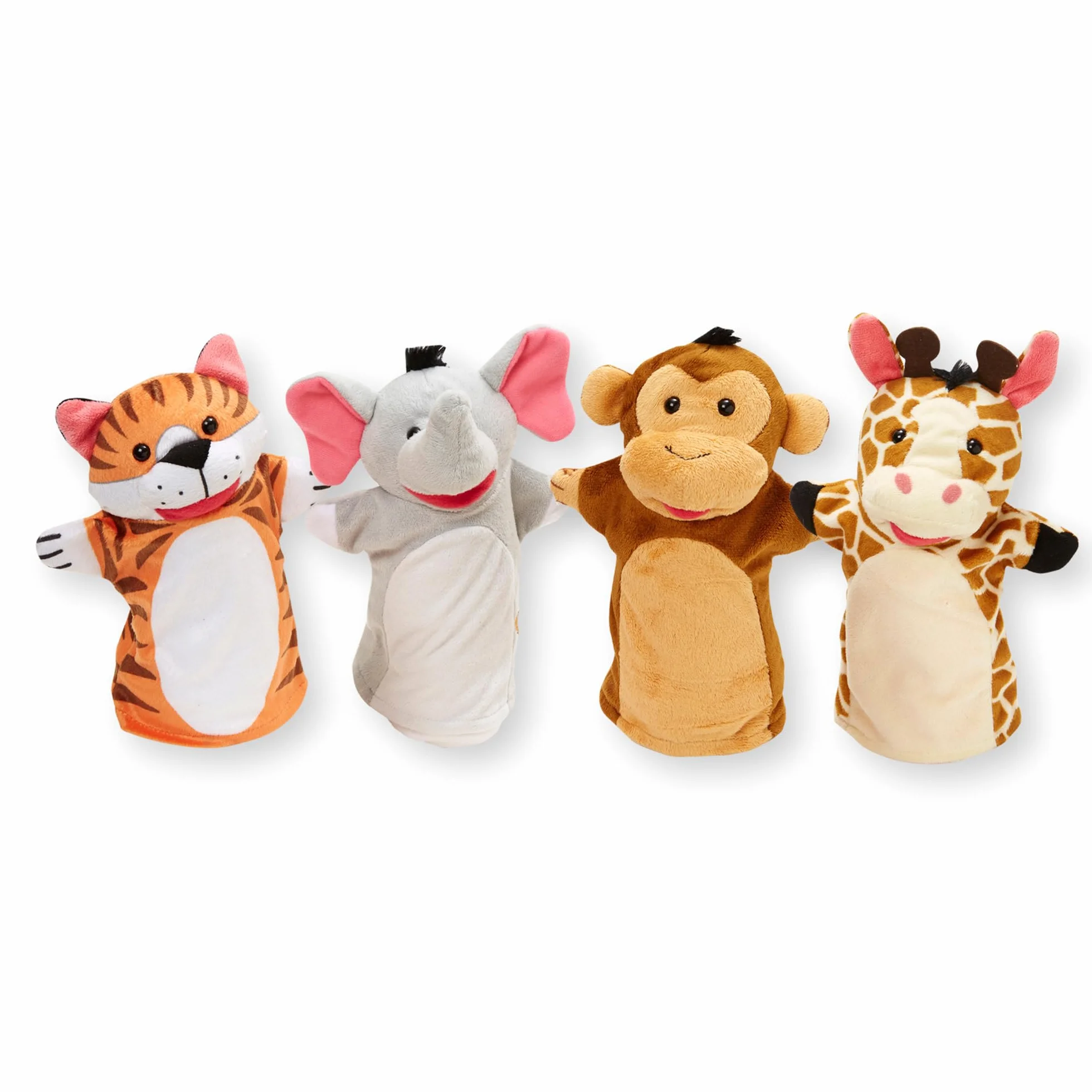 Melissa & Doug Marionette Da Mano Con Animali selvaggi Per Teatrino Marionette Bambini | Animali Giocattolo Per Bambini E Giochi Bambini 2 Anni In Su | Marionette Per Bambini E Burattini Da Mano