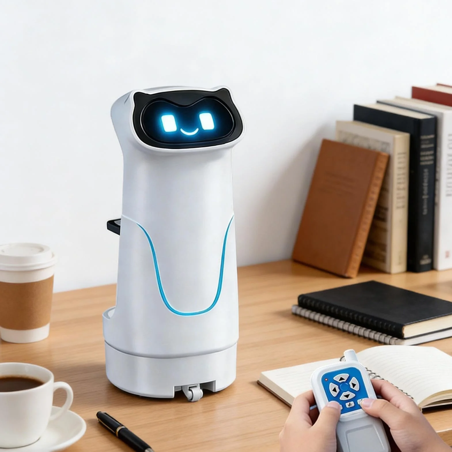Robot Per Consegne, Controllo Intelligente, 22,5x10,6x10,8 Cm, Robot Per Consegne Telecomandato, Giocattoli Robotici Intelligenti Interattivi, Costruzione Robusta, Per Uomini, Donne, Ragazzi, Ragazze,