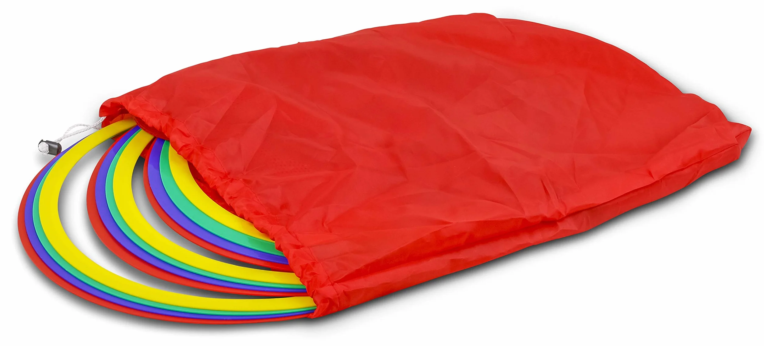HAEST - 12 Cerchi Colorati per Fitness ed Esercizi di coordinazione - 45 cm