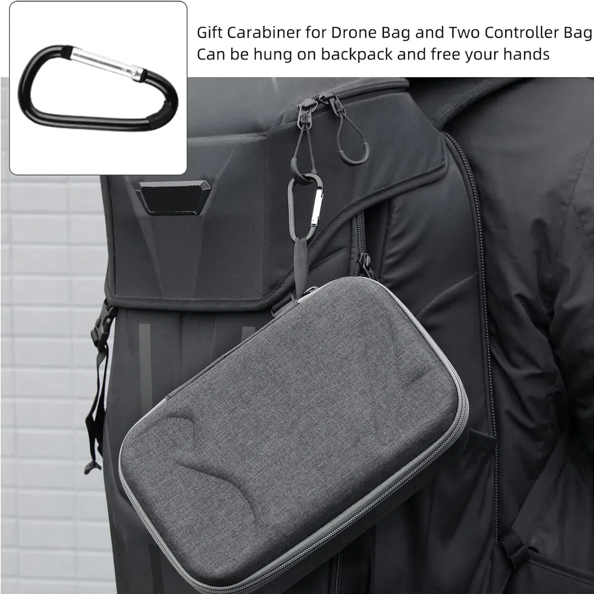 Borsa Portatile per DJI Mini 3 Drone e Telecomando - Accessori con Tasche