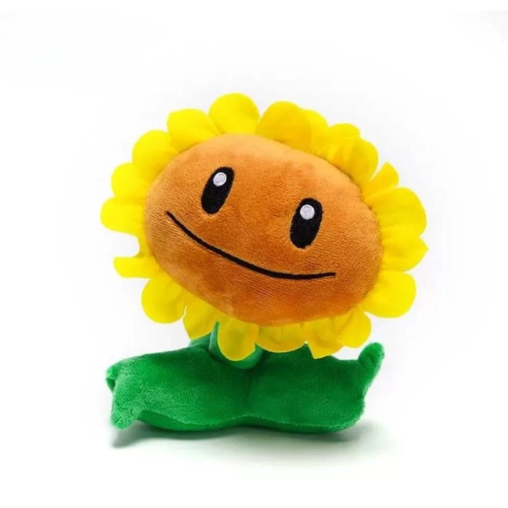 Giocattolo della peluche del girasole di simulazione di 20cm, cuscino del fiore del sole, regalo di compleanno dei bambini della bambola della peluche della pianta
