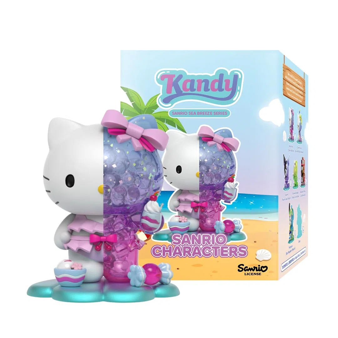 Mighty Jaxx Kandy x Sanrio Sea Breeze | Figura da collezione con scatola a sorpresa | un carattere casuale
