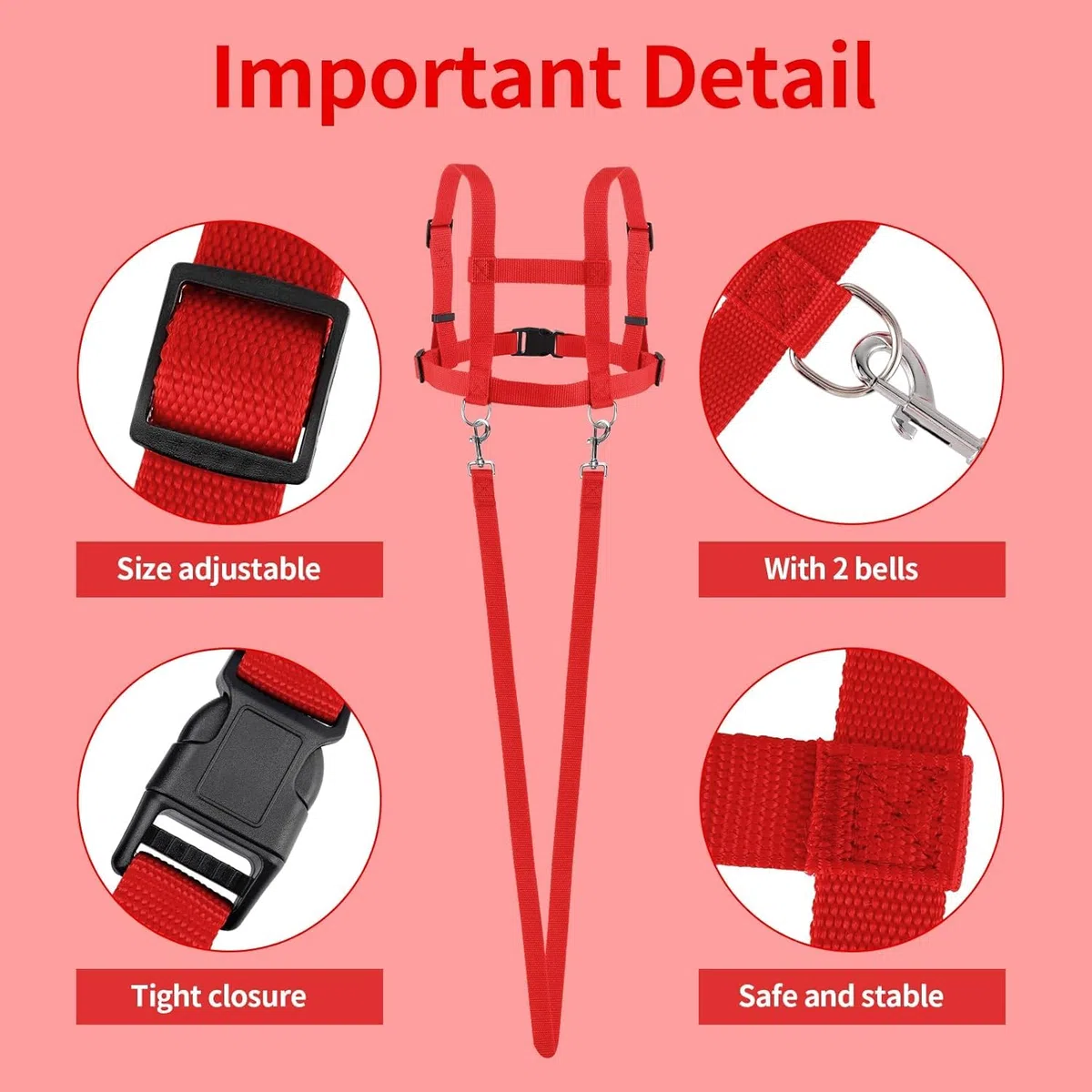 2 guinzagli per cavalli da giocare per bambini, colore rosso, per bambini, per bambini, per giocare a bambini