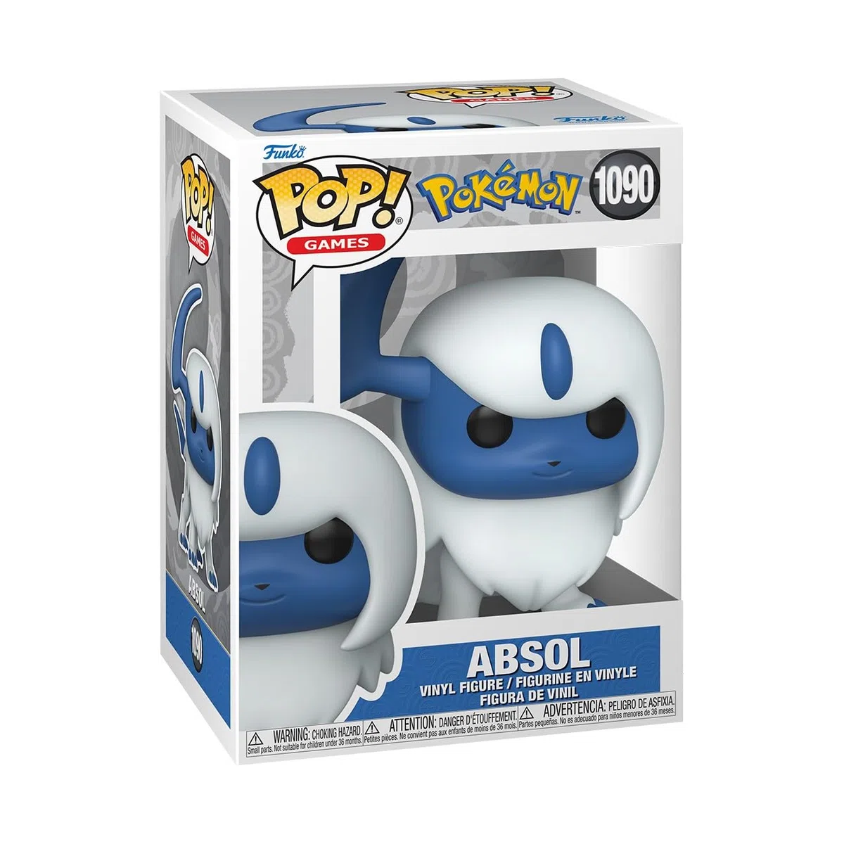 Funko Pop! Games: Pokemon - Absol - Figura in Vinile da Collezione - Idea Regalo - Merchandising Ufficiale - Giocattoli per Bambini e Adulti - Games Fans - Figura da Collezione e da Esposizione
