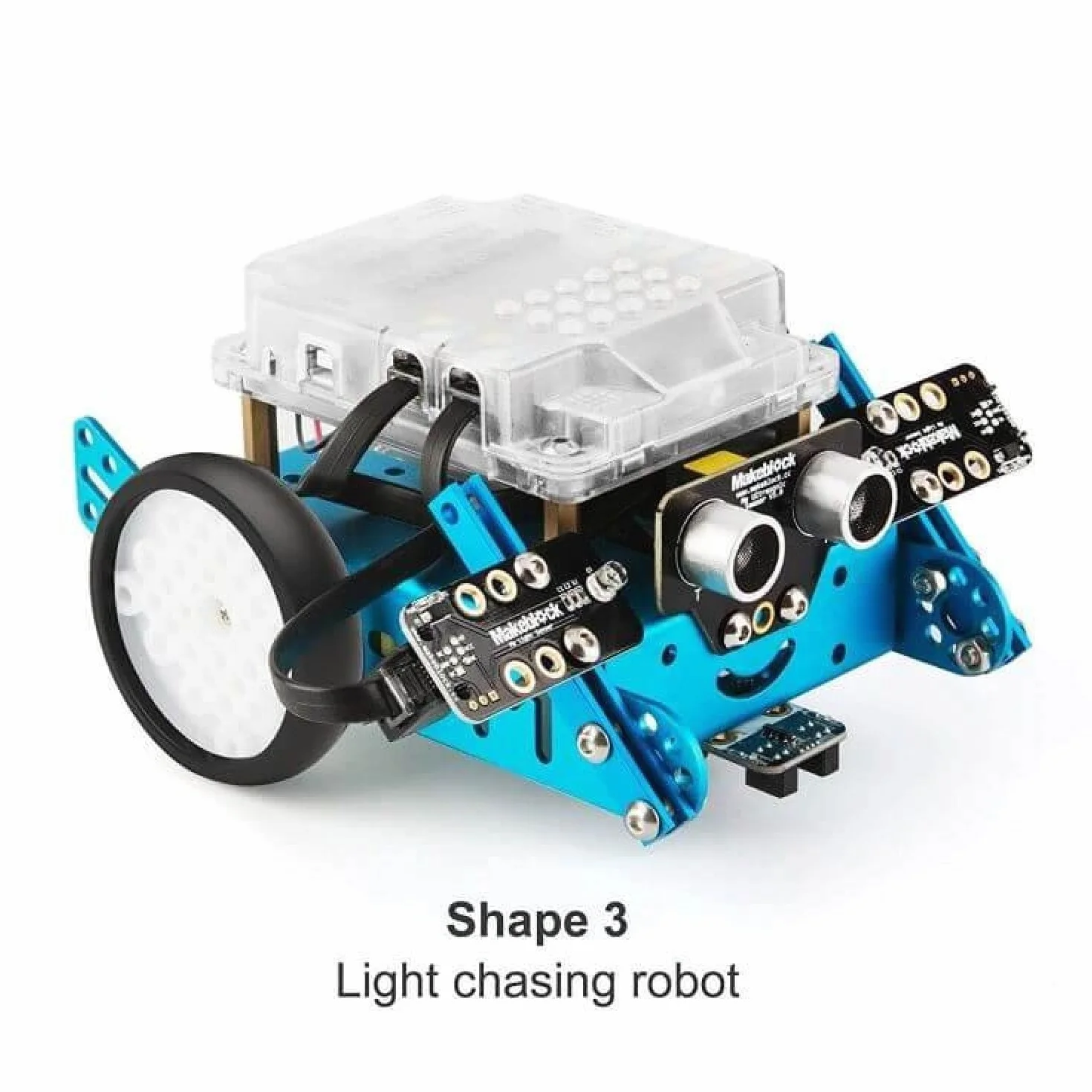 Makeblock mBot Pacchetto Aggiuntivo, Luce e Suono Interattivi, Robotica 3-in-1 pacchetto aggiuntivo, Robot Inseguimento Leggero, Lampada da Tavolo Intelligente, Robot Scorpion