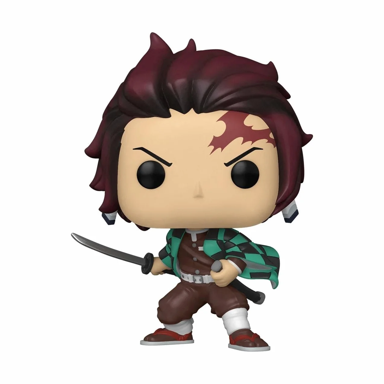 Funko Pop! Animation: Demon Slayer - Tanjiro Kamado- Figura in Vinile da Collezione - Idea Regalo - Merchandising Ufficiale - Giocattoli per Bambini e Adulti - Anime Fans