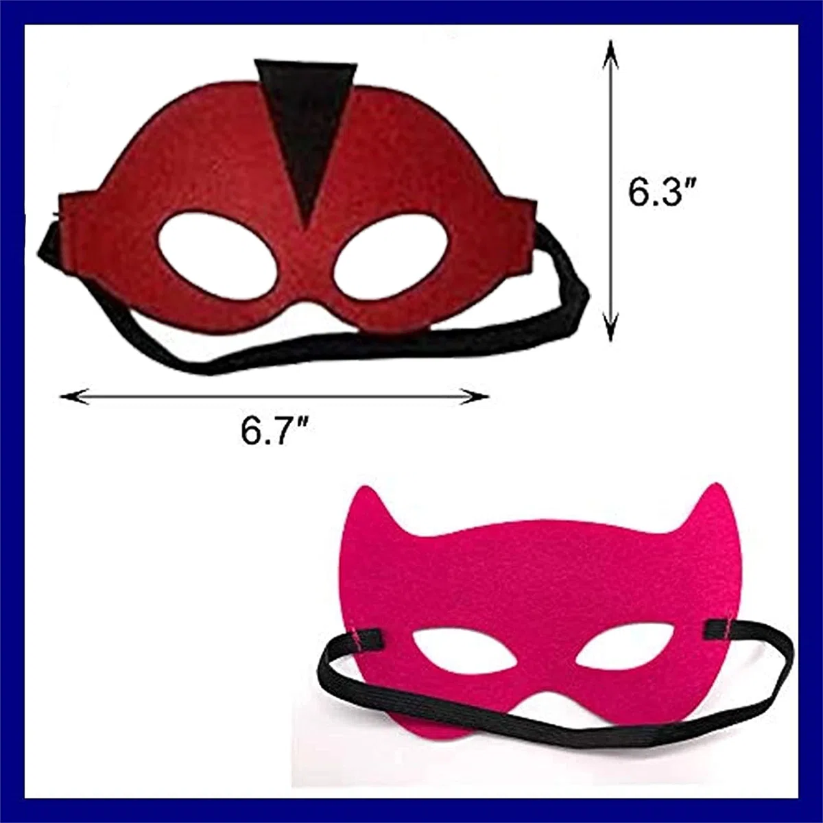 ZPIMY 38 Pezzi Maschere Supereroi per Bambini e Adulti - Maschere Feltro per Feste e Cosplay