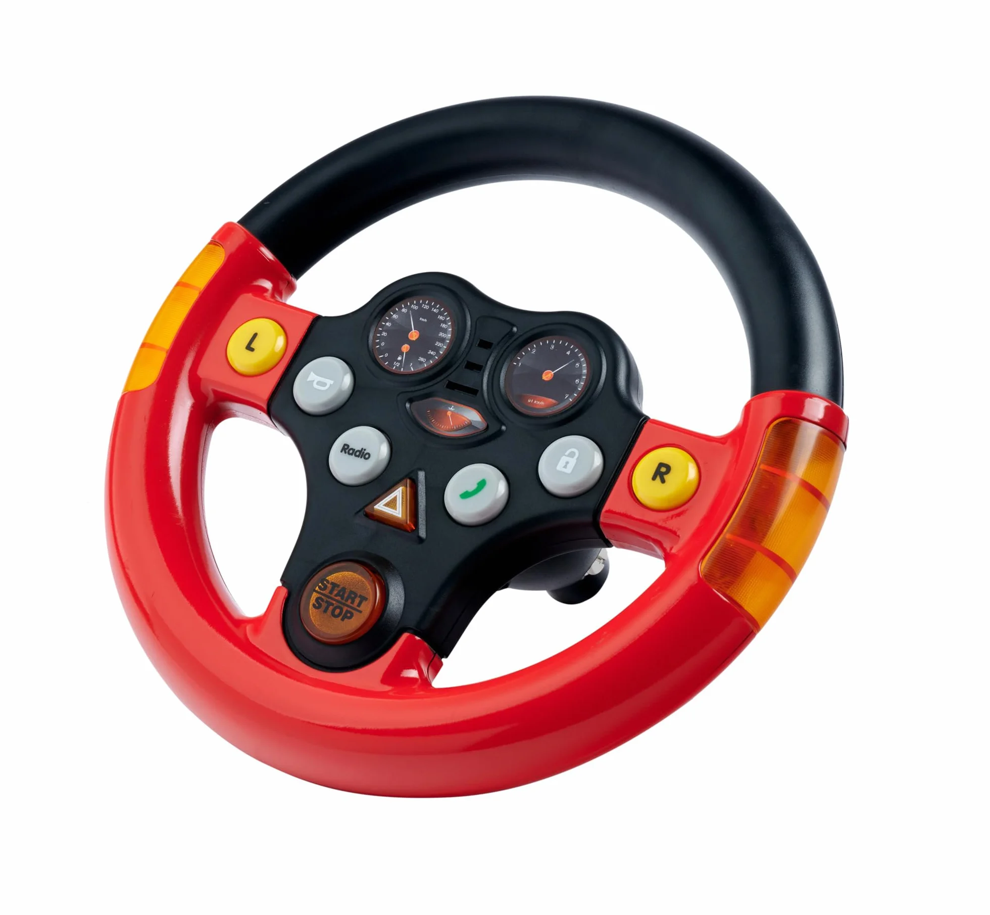 BIG 800056459 Multi-Sound Volante Toy Parts, Rosso/Nero