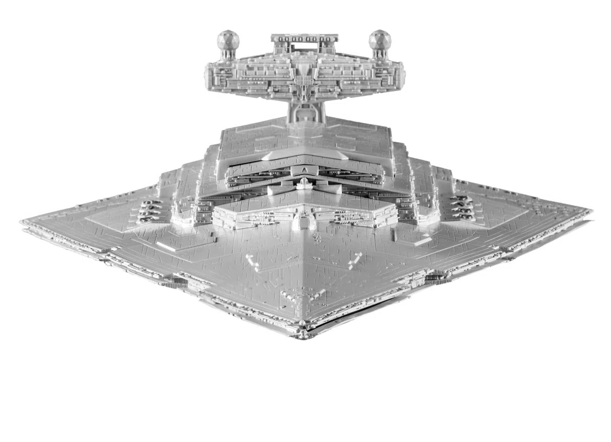 Revell Star Wars SnapTite Build and Play Imperial Star Destroyer Model Building Kit (16"x9"x4")