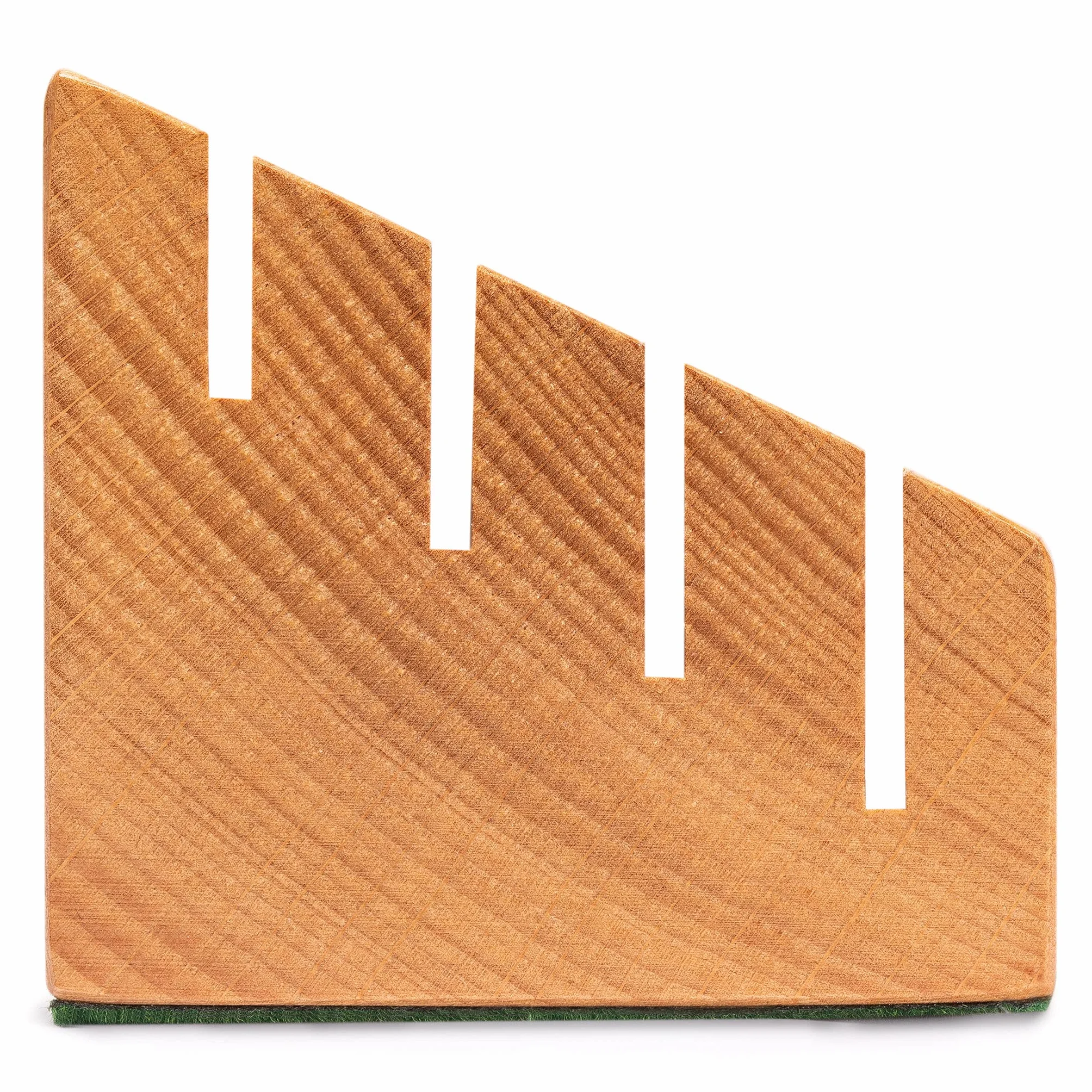 Yellow Mountain Imports, Porta Carte da Gioco XL in Legno Massello di Faggio - Set da 2