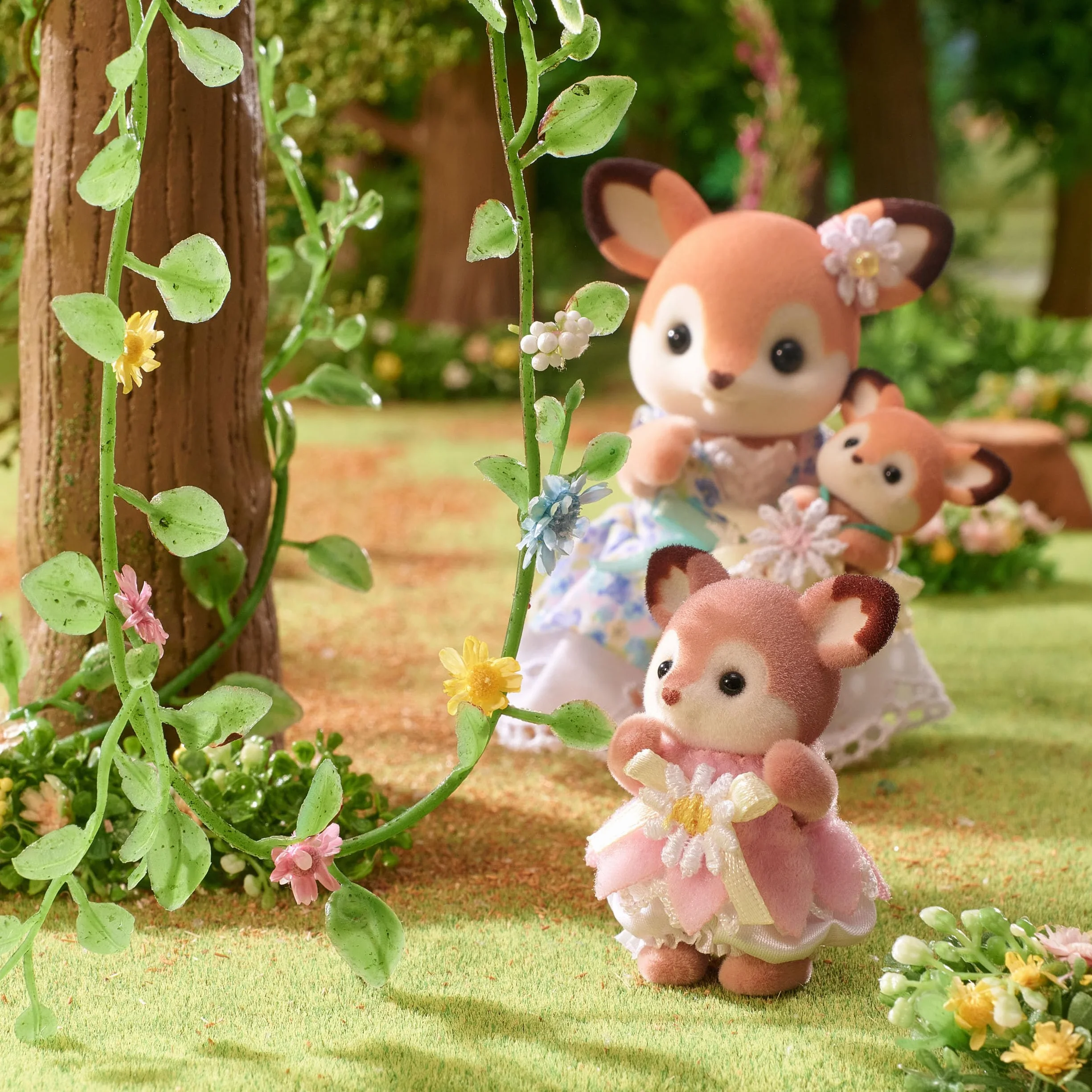 Les bébés Biche et balancelle - SYLVANIAN FAMILIES - 5801