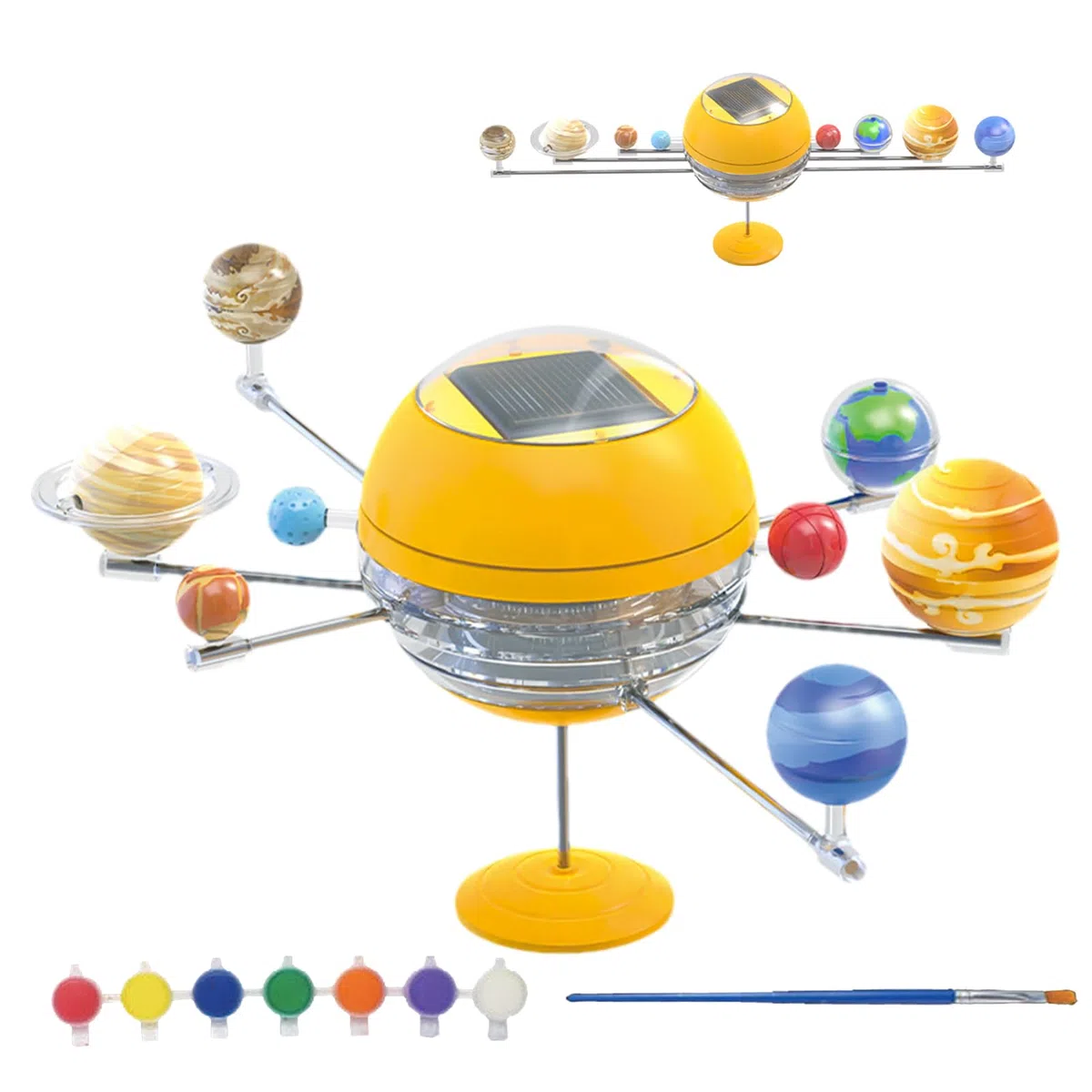 Kit di solare, progetto di solare - Kit per bambini | Astronomia giocattolo geografico per adulti Attività familiari Exploration