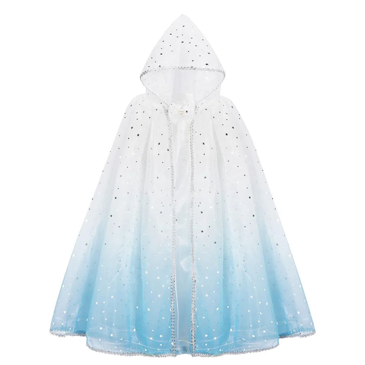 XEPST Mantello Principessa Bambina, Costume Principessa con Cappuccio Mantello Della Principessa Accessorio Scialle Cape Ragazze da Costume Halloween