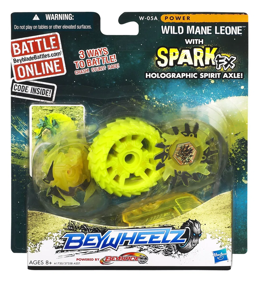 Beyblade Beywheelz Battler - W-05A Power Wild Mane Leone
