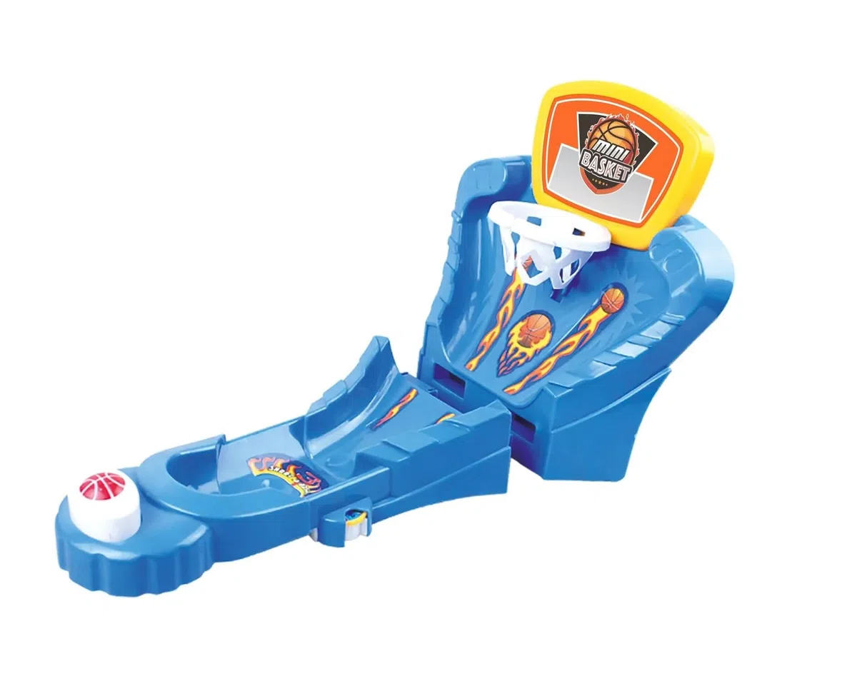 Gioco Basket da Tavolo Palla Canestro Basket da Tavolo per Bambini e Adulti Gioco di Abilità Pallacanestro con Le Dita Tiro al Canestro Basketball con Segnapunti Mini Basket