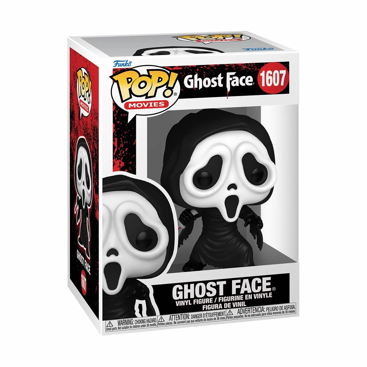 Funko Pop! Movies: Ghostface - Ghostface - Figura in Vinile da Collezione - Idea Regalo - Merchandising Ufficiale - Giocattoli per Bambini e Adulti - Movies Fans - Figura per i Collezionisti