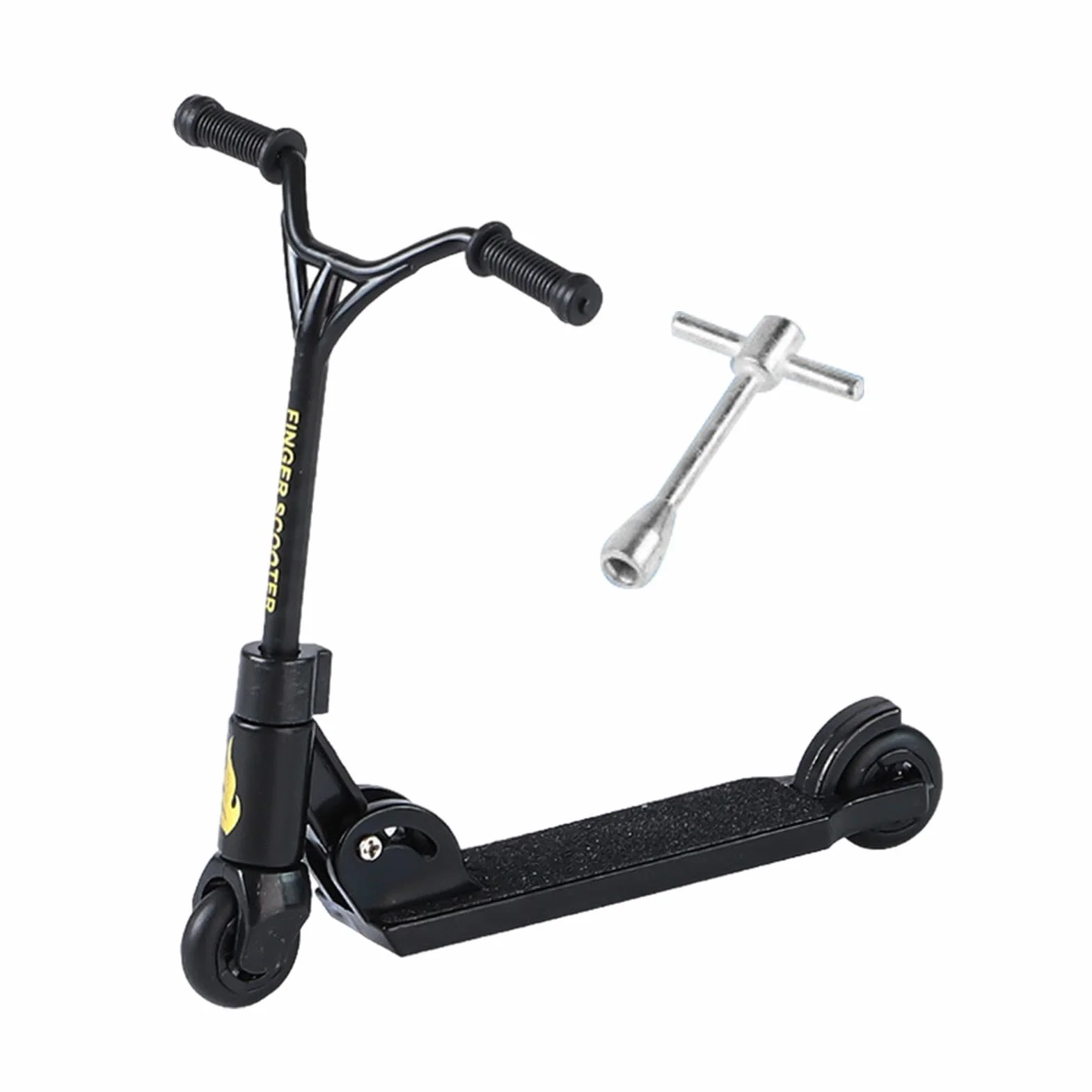 Scooter da dito giocattolo, dito da monopattino piccolo, Skateboard Finger Sport, Piccolo monopattino acrobatico, skateboard pieghevoli e divertenti Finger Sport per l'allenamento con le dita