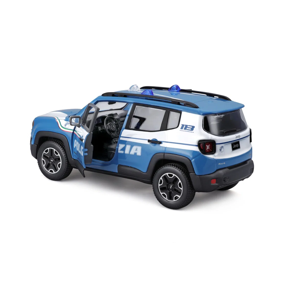 Maisto - Renegade Polizia - Modellino Realistico Van in Scala 1:24, Licenza Ufficiale, Età Consigliata 3+ Anni