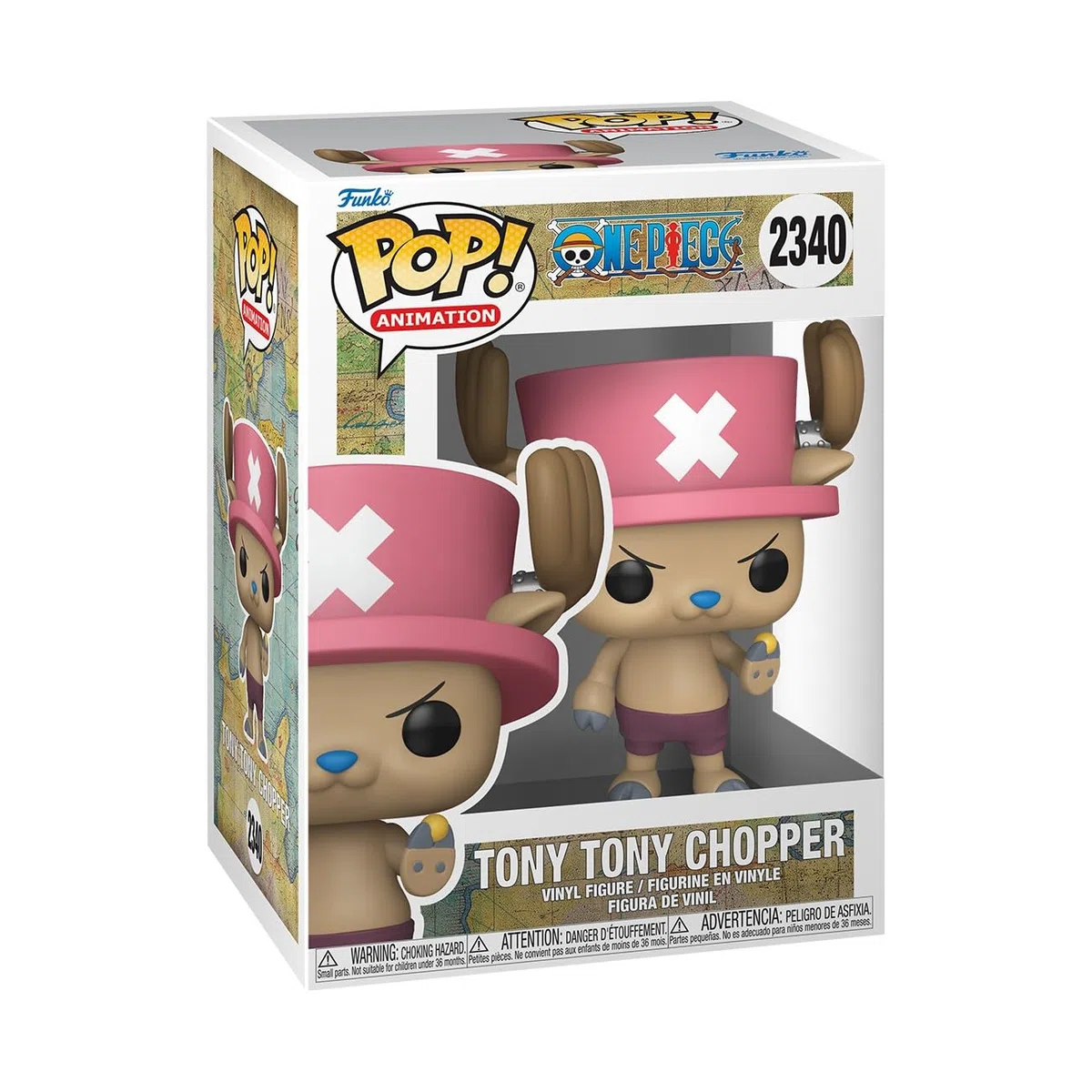 Funko POP! Animation: One Piece - Chopper - 1 in 6 chance of receiving the rare Chase variant - Styles Vary - Figura in vinile da collezione - Idea regalo - Prodotto ufficiale