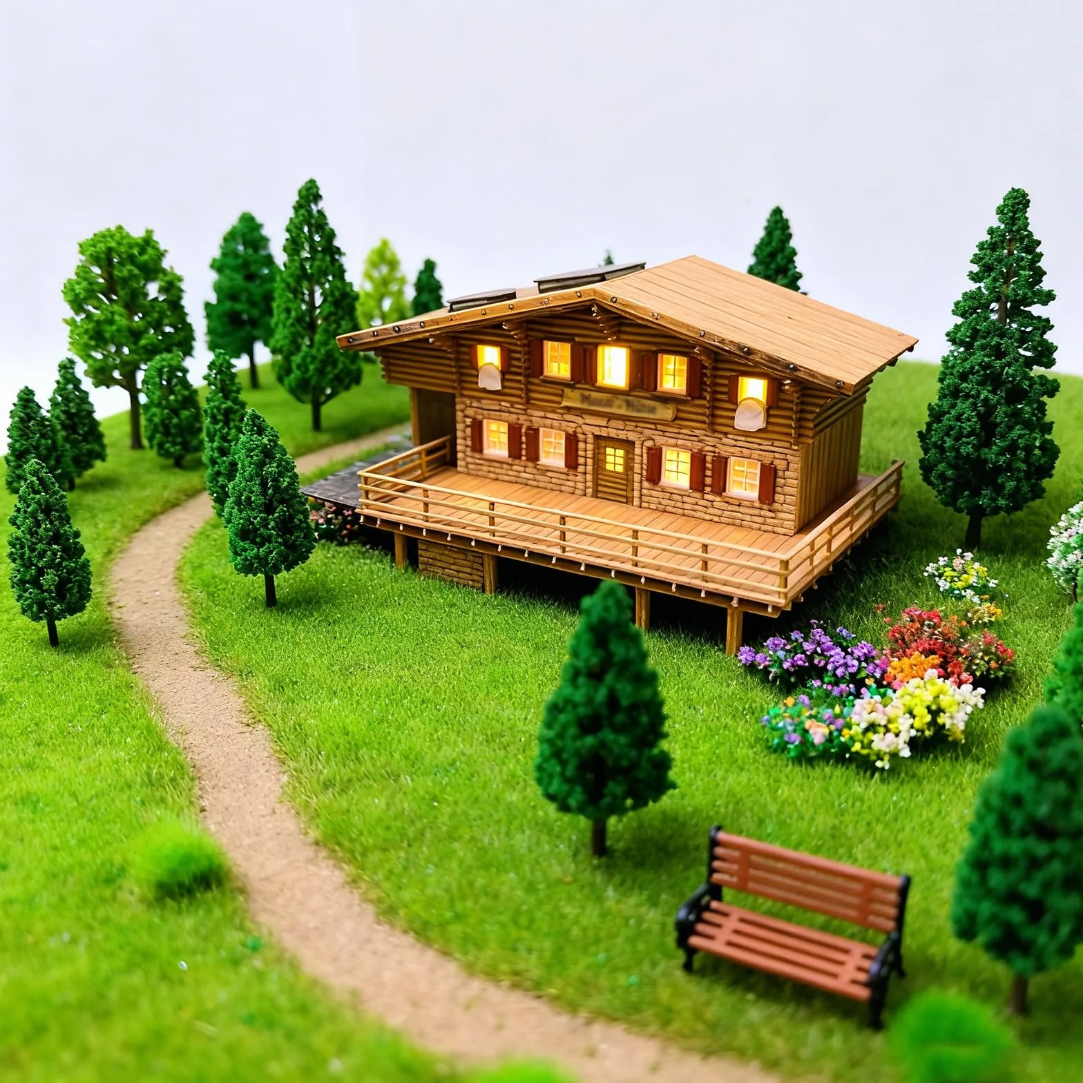 50 Pezzi Alberi Modello Misto, Albero del Diorama Plastic, Albero Misti per Modellismo, Miniatura Alberi Treno per Paesaggio DIY, Paesaggi in Miniatura, Tavolo di Sabbia, Modello di Paesaggio 4- 10 cm