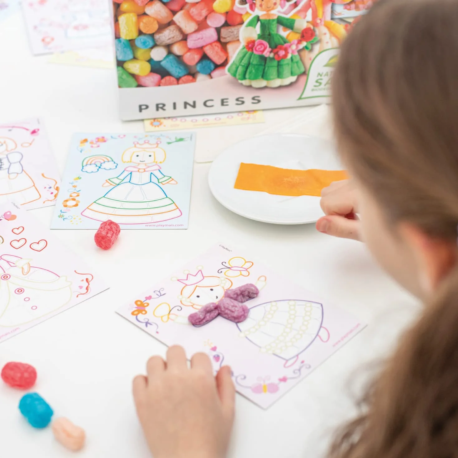 Loick Biowertstoff 160005 - PlayMais World Princess, Costruzioni in Materiale bio, Oltre 1000 Pezzi