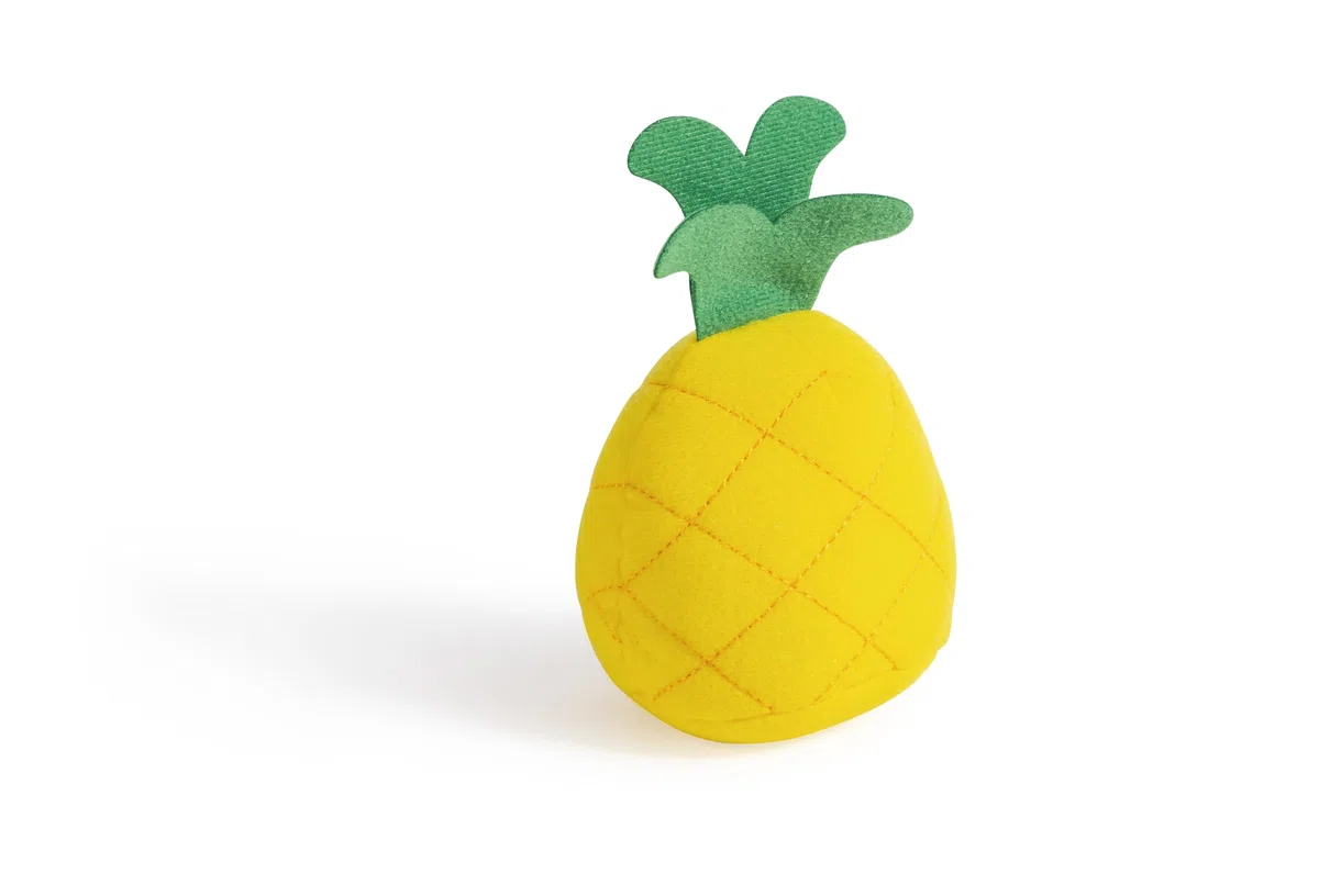 Hape Cesto di frutta per bambini | Alimenti giocattolo in legno resistente per bambini
