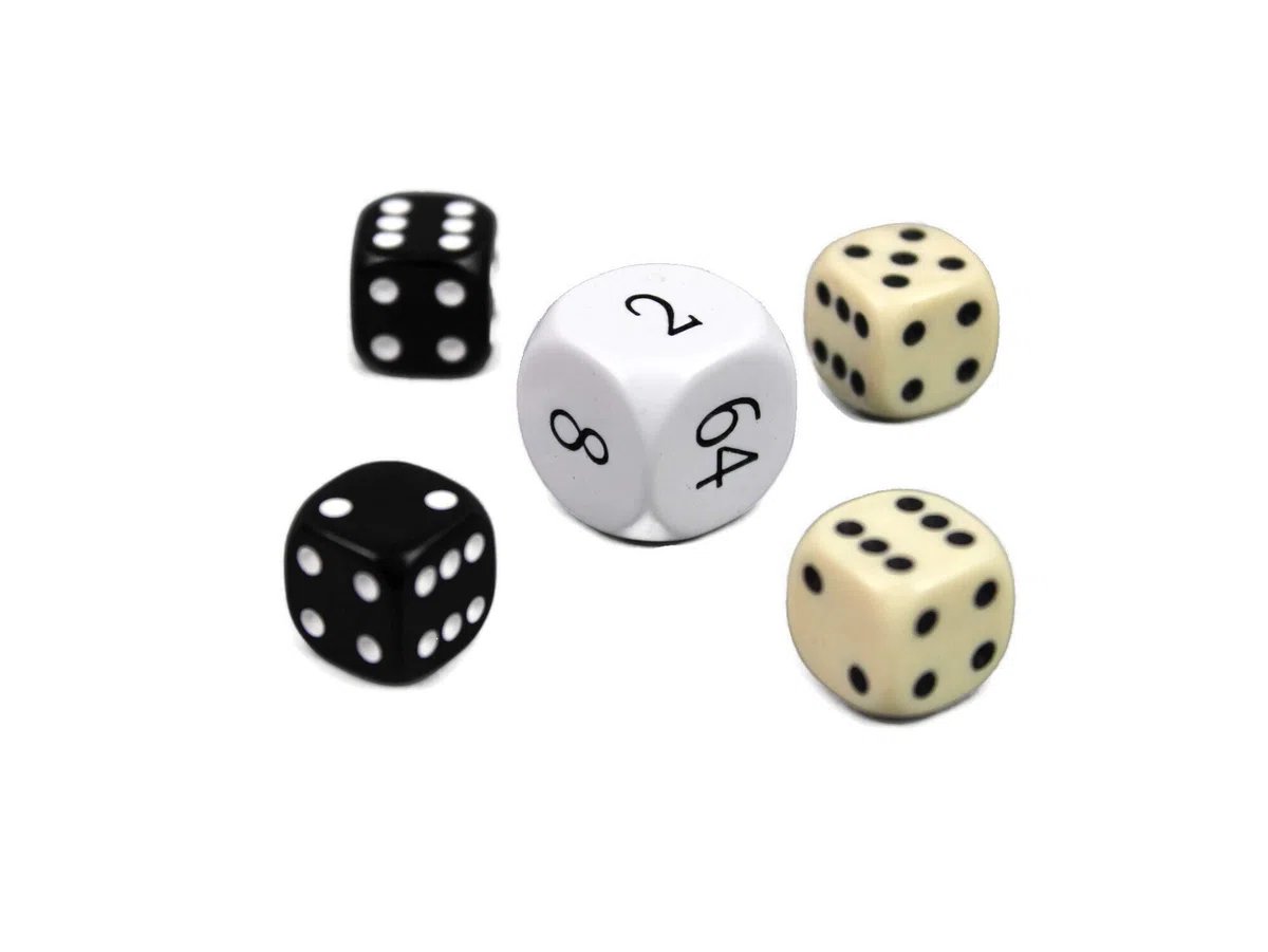 REPLACEMENT GAME OF BACKGAMMON DICES SET