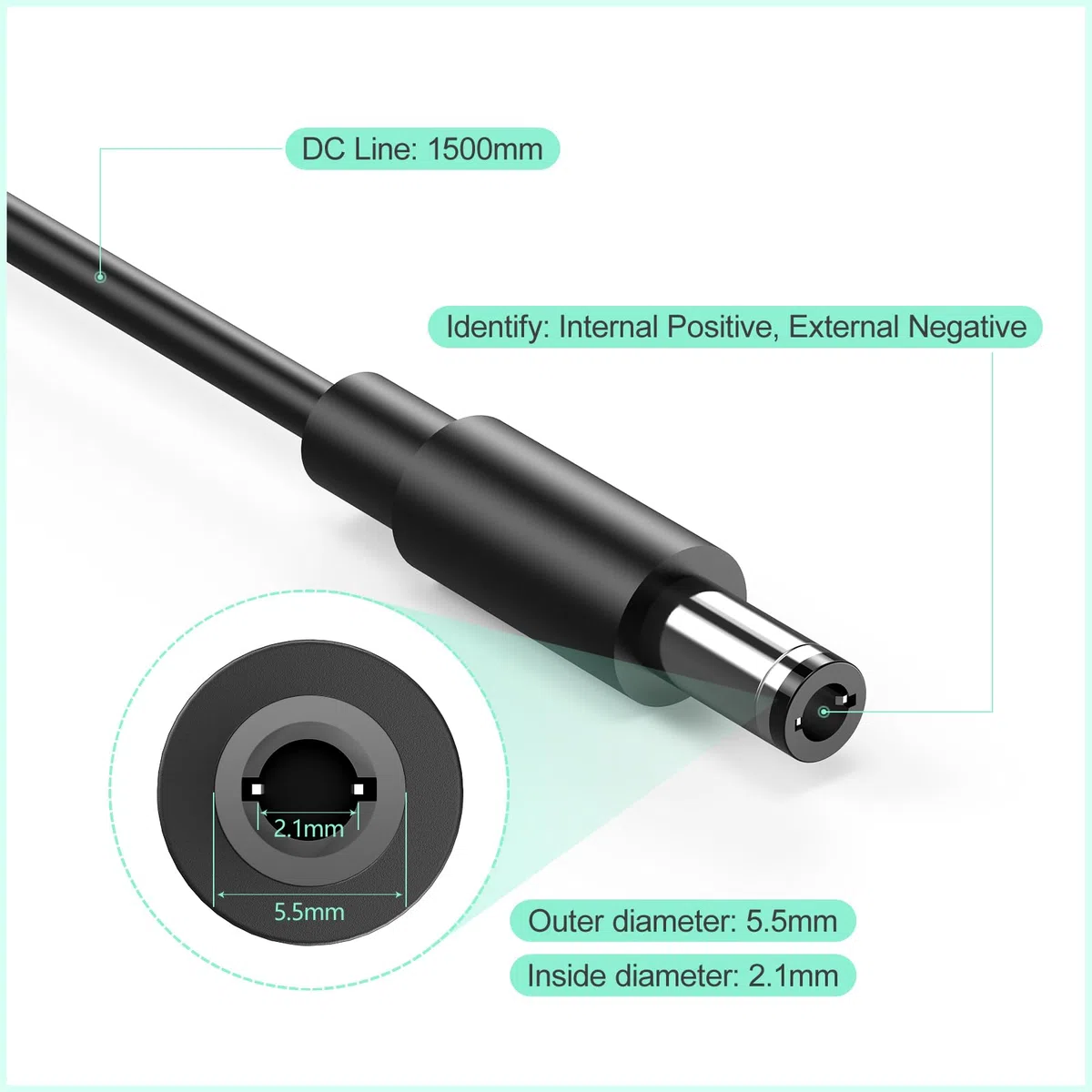 melasta AC/DC Adattatore universale 12V 1A con 8 Connettori DC per Strisce LED, Router senza Fili, Gatti ADSL, HUB, Interruttore, Alimentatori Audio/Video, 0.3A Max, Solo per Caricabatterie a 12V