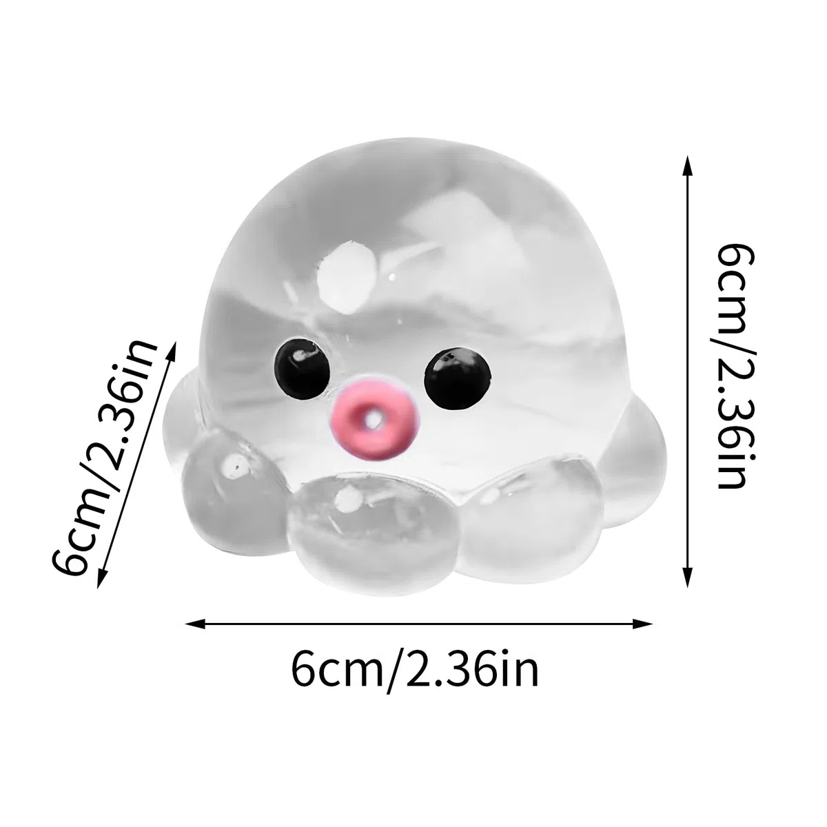 Confezione Da 3 Giocattoli Antistress Squishy A Forma Di Polpo | Fidget Toys Polpo | Palline Antistress Per Adulti E Bambini ,facili Da Trasportare, Per Premi Per Studenti, Salute Mentale, Viaggi