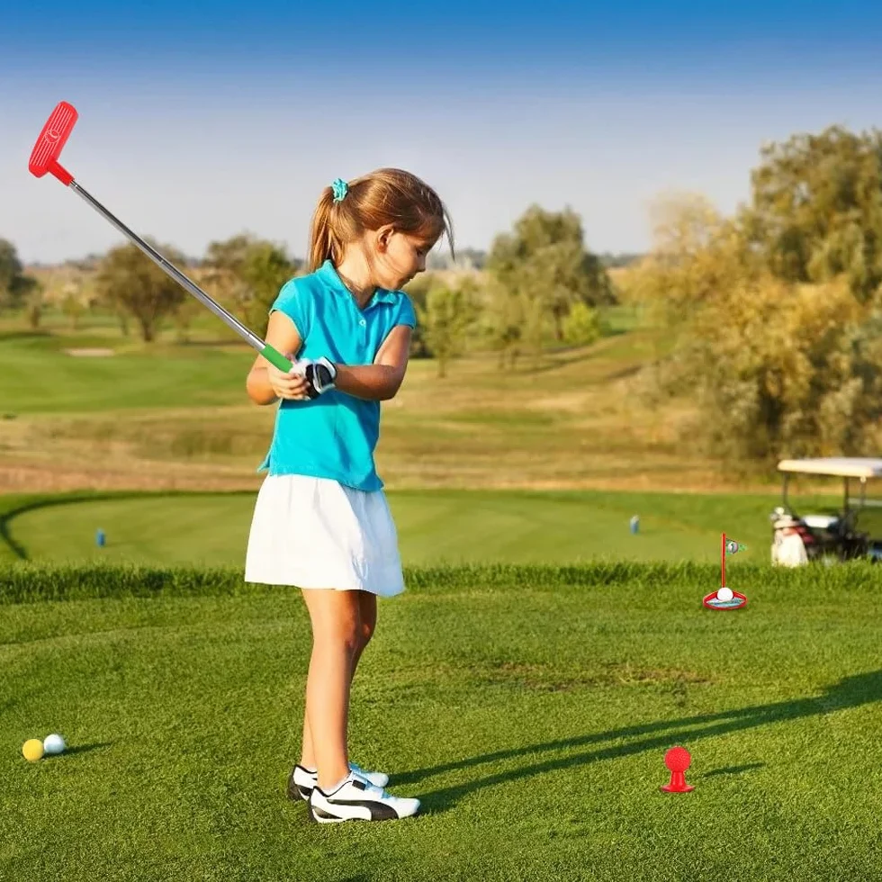Set da Golf per Bambini,12Pcs Mini Golf,Mini Golfes Giocattolo con Albero da Golfs Retrattile,Battle Golfs,Giocattoli Sportivi Indoor Outdoor,Regali per Ragazzi Ragazze