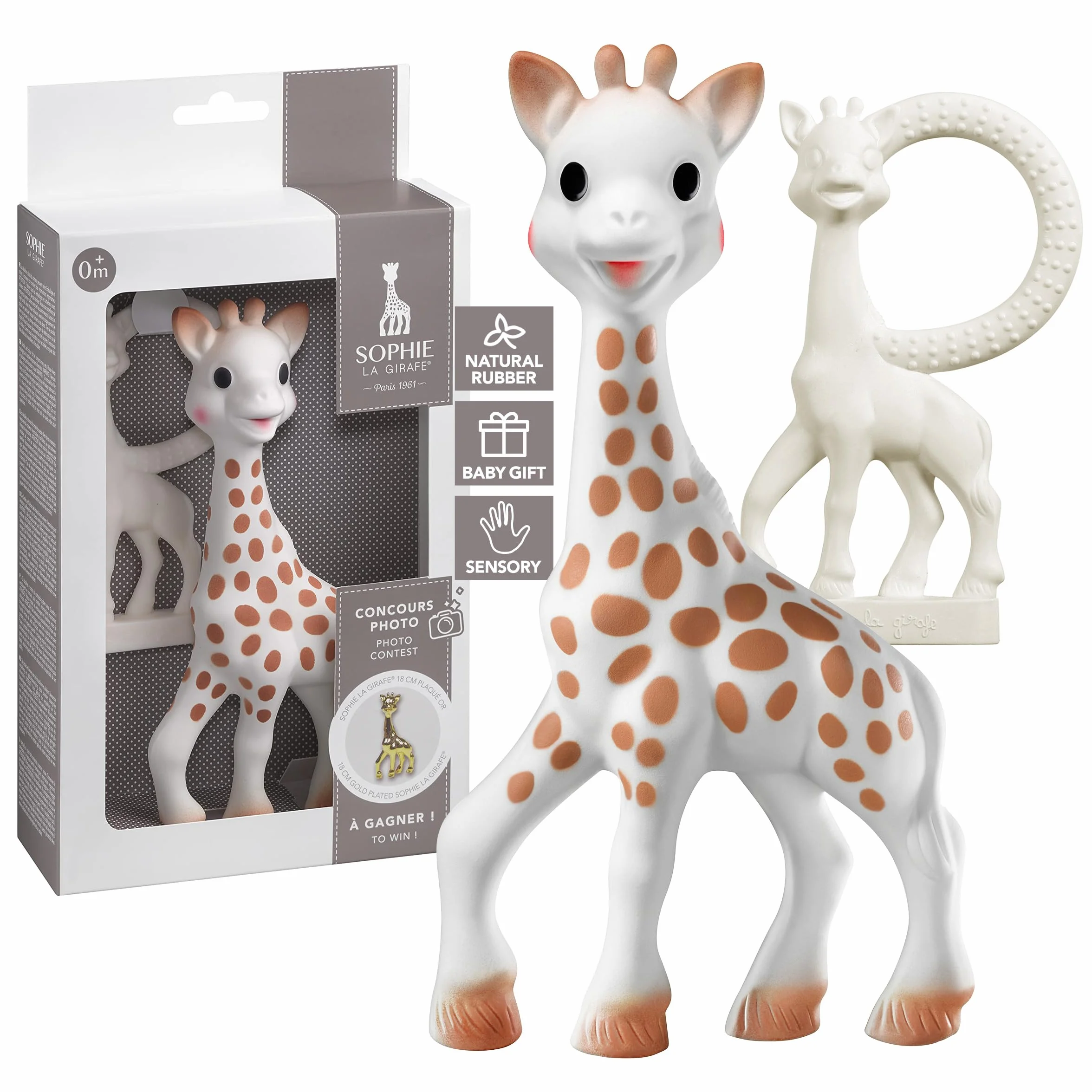 Sophie la Girafe - Cofanetto Award Giocattolo + Anello - Dalla Nascita