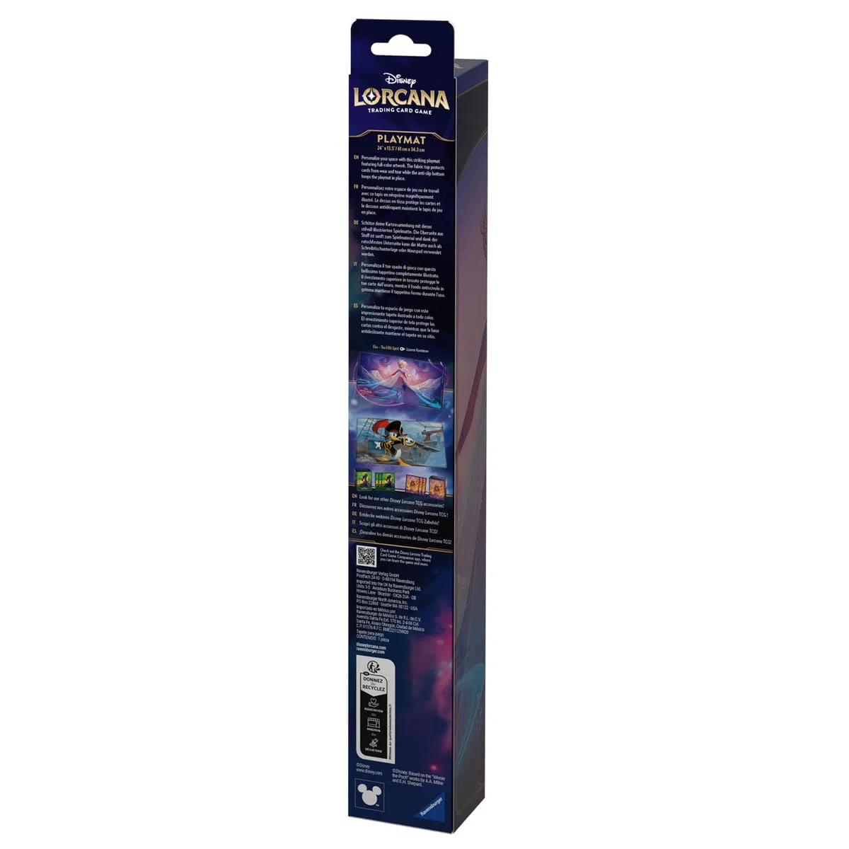 Ravensburger - Disney Lorcana TCG: Playmat Elsa, Proteggere le carte e i giochi durante il gioco, Neoprene di alta qualità