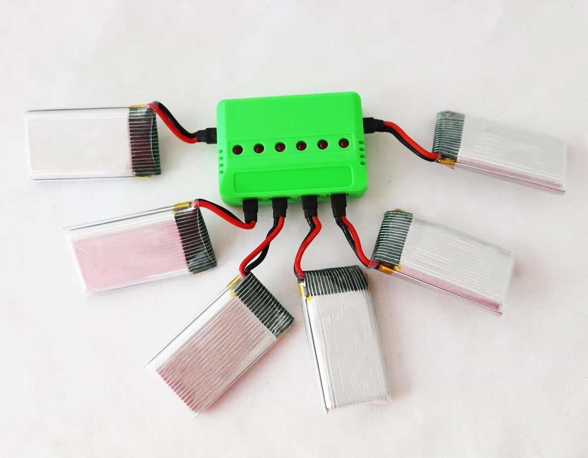 6PCS Batteria del drone Hubsan JJRC Lipo della batteria del drone 3.7V 400mah [prodotto importato parallelo]