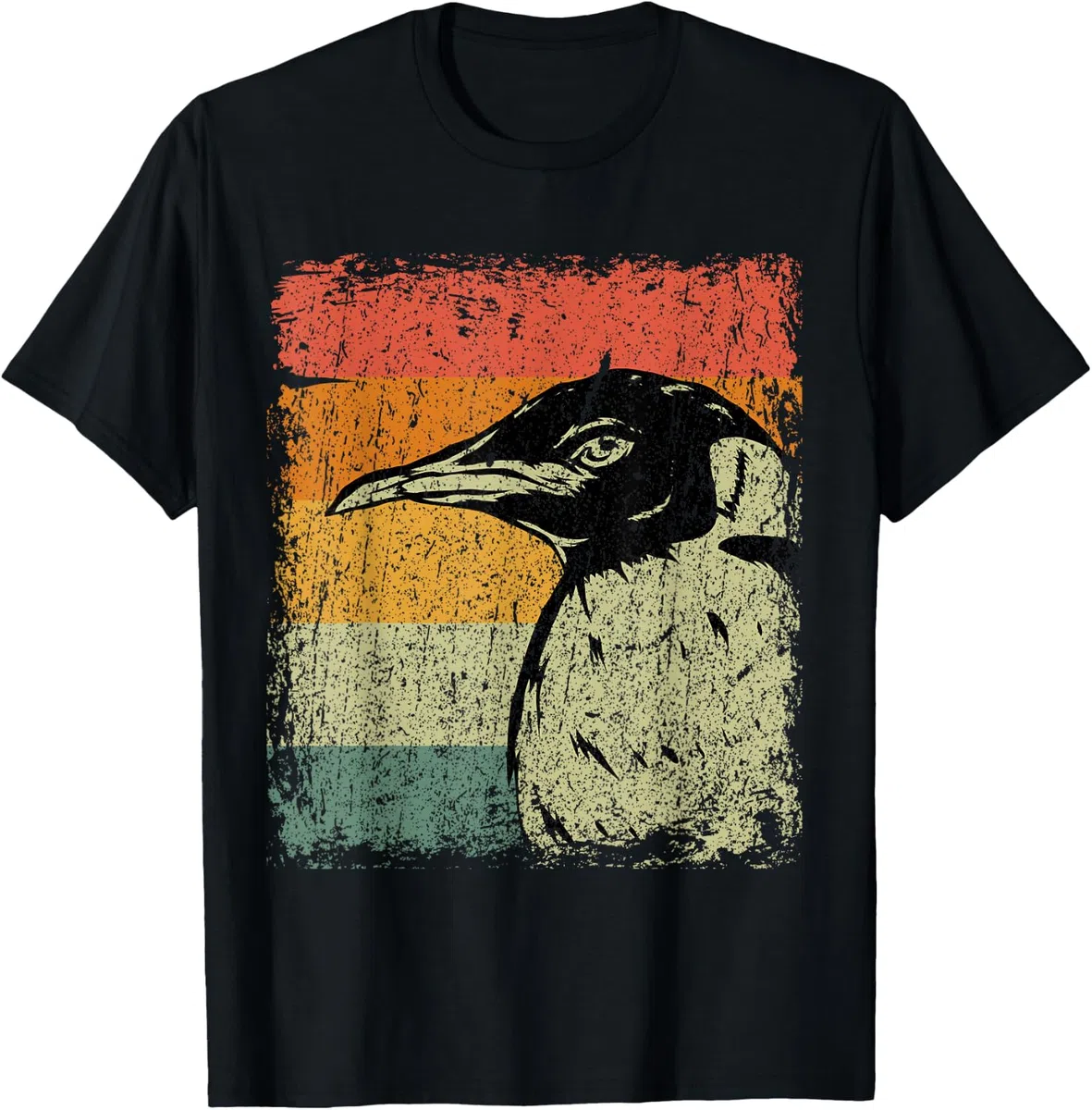 Retrò Pinguino Imperatore Regalo Vintage Pinguino Maglietta