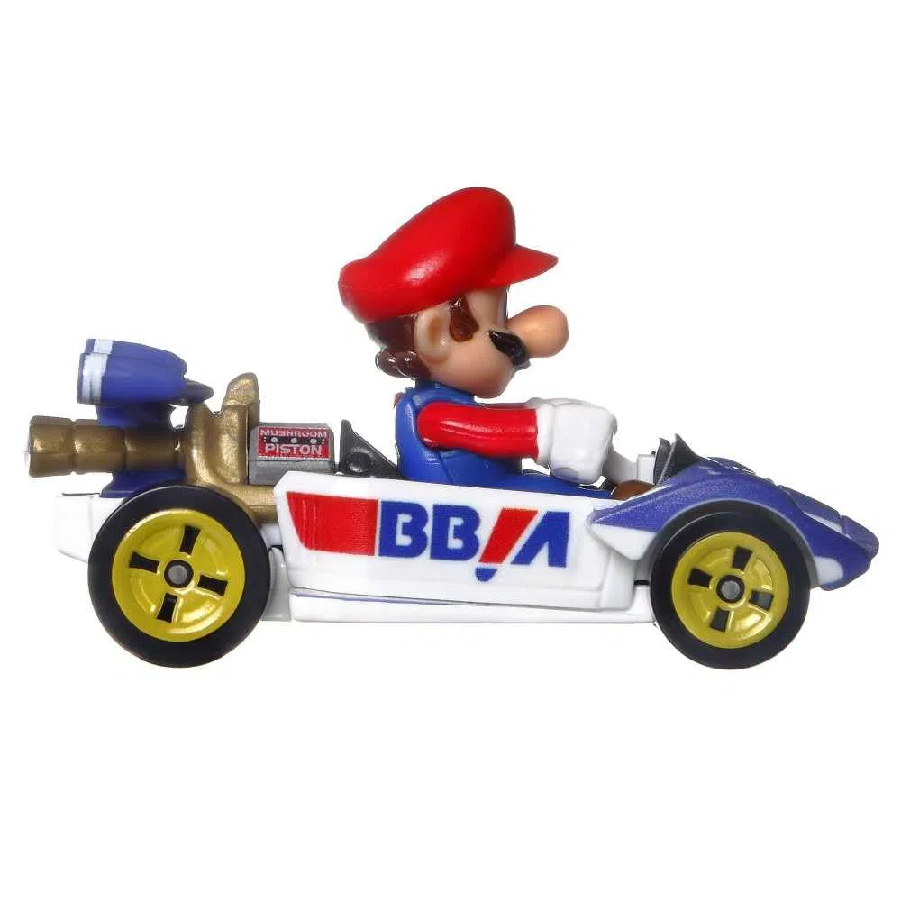 Modellino DieCast KART MARIO Circuit Special da SUPER MARIO KART - Scala 1:64 lunghezza 5cm