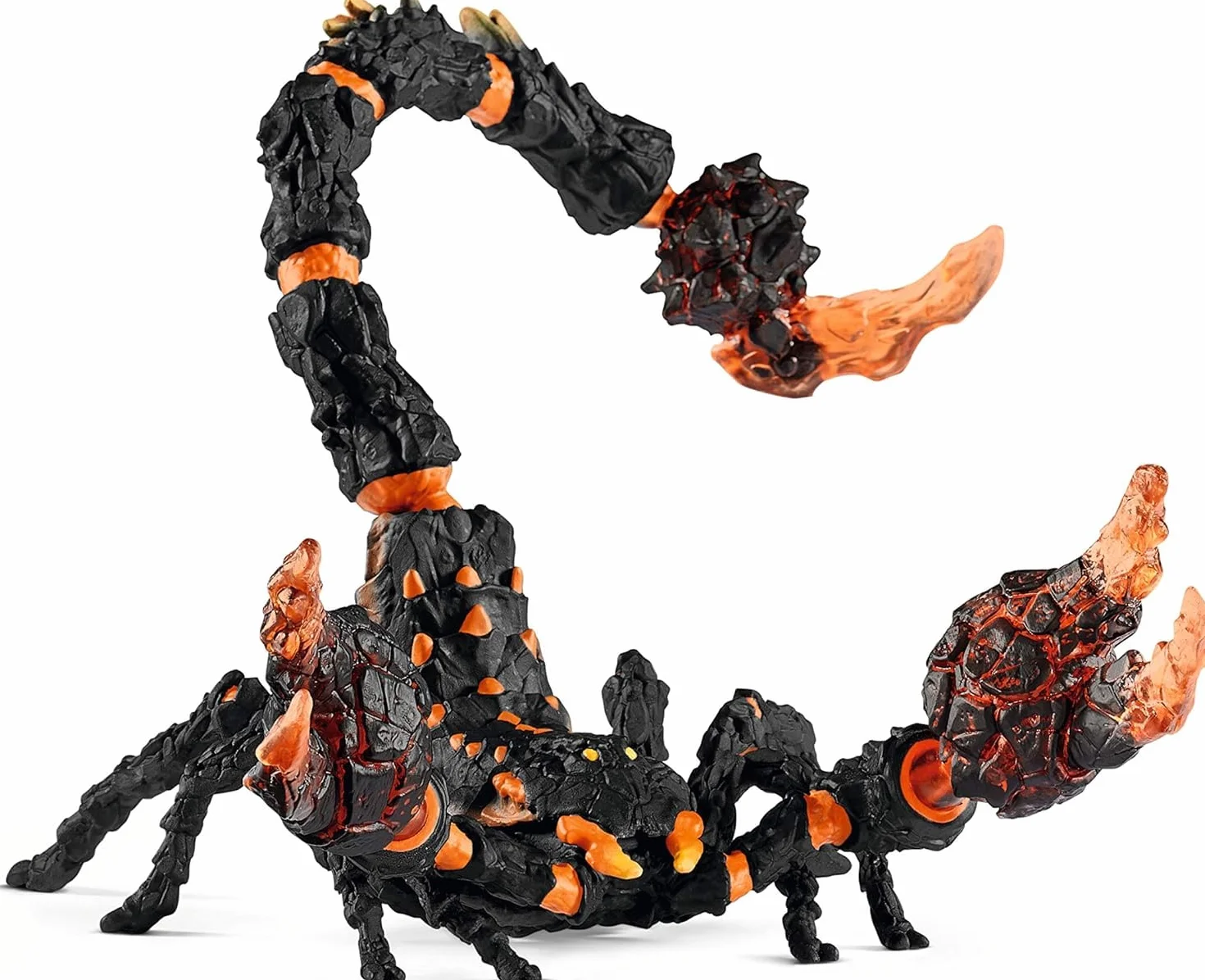 SCHLEICH ELDRADOR CREATURES | Scorpione di lava 70142 | Mostro ELDRADOR pinze mobili e coda velenosa | idea regalo per bambini | dai 7 anni | 21 x 14 x 14 cm