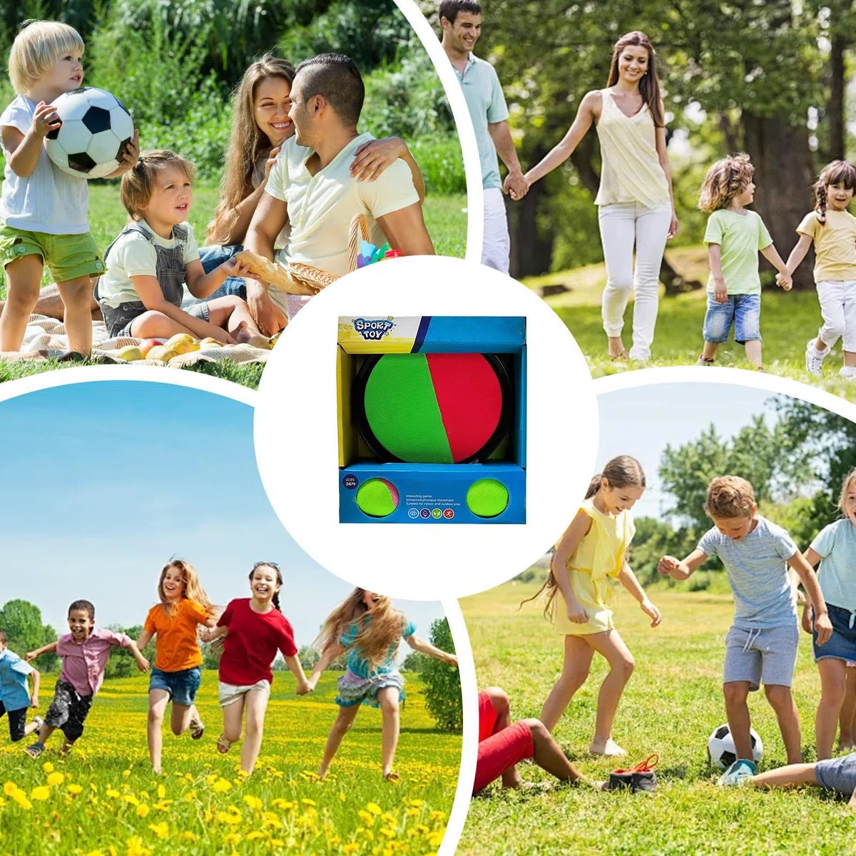 Gioco Di Lancio E Presa Con Palla, Giochi di Abilità con Palla per Bambini, Giocattolo Adesivo Sportivo per Interazione Genitori-Figli da Giardino, Esterno e Campeggio