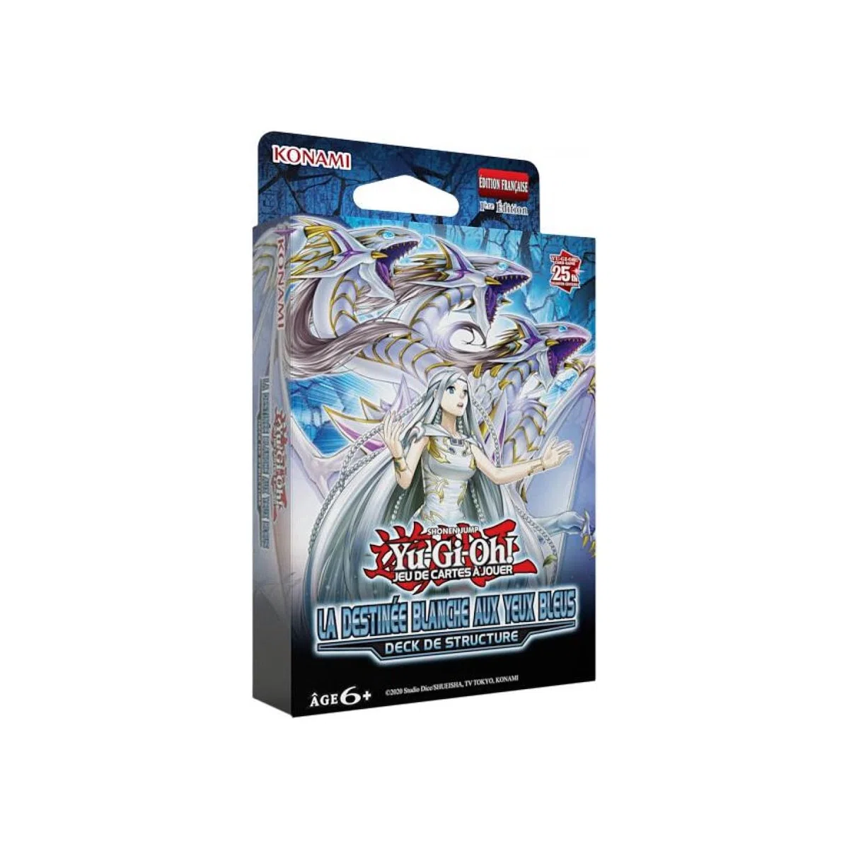 Carte à collectionner Konami Deck de structure Yu Gi Oh! La Destinée Blanche aux yeux bleues