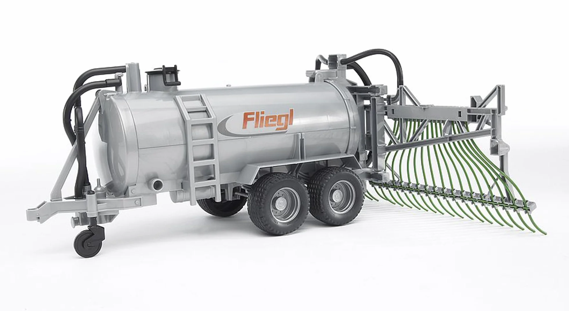 bruder 02020 - Rimorchio a botte Fliegl con distributore di tubi di trascinamento - 1:16 cisterna per liquami, cisterna per liquami, botte odel, botte per acqua, fattoria, agricoltura, rimorchio, accessori per trattori
