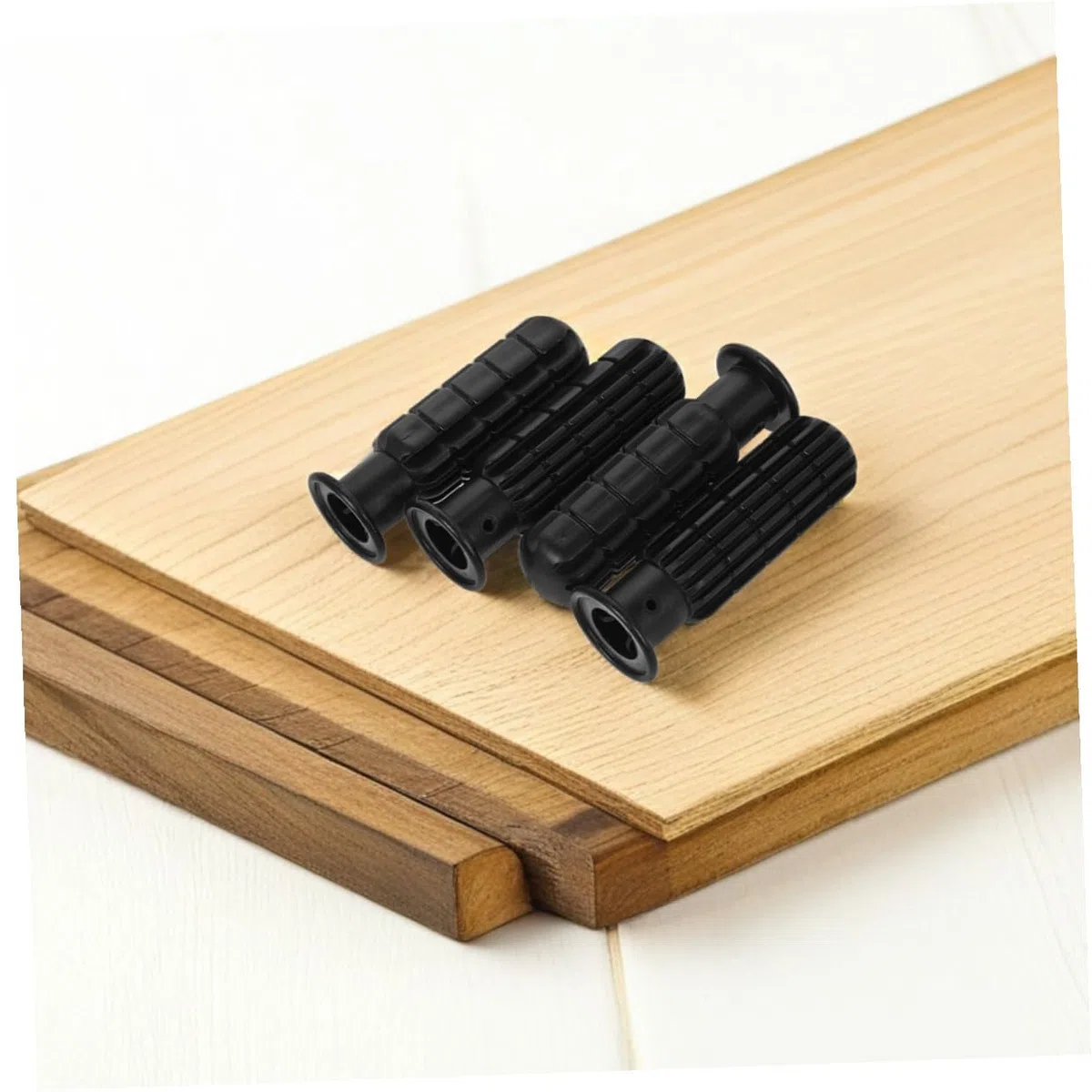 Set 6 Pezzi Impugnature per Calcio Balilla 8Mm in Plastica Accessori per Tavoli da 07 M Pezzi di Ricambio per Biliardino per Uso Domestico e Ufficio