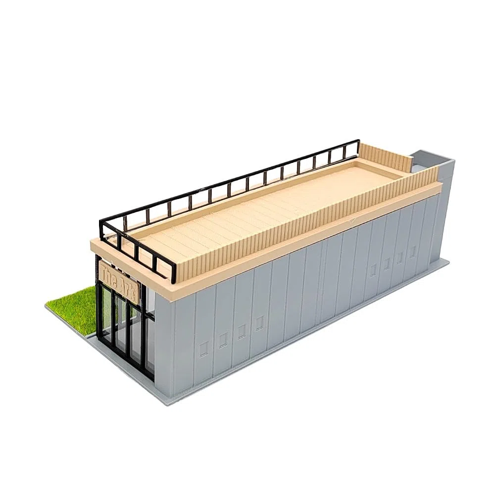 Outland Models Ristorante in stile moderno Cafe "The Ark" scala 1:87 HO