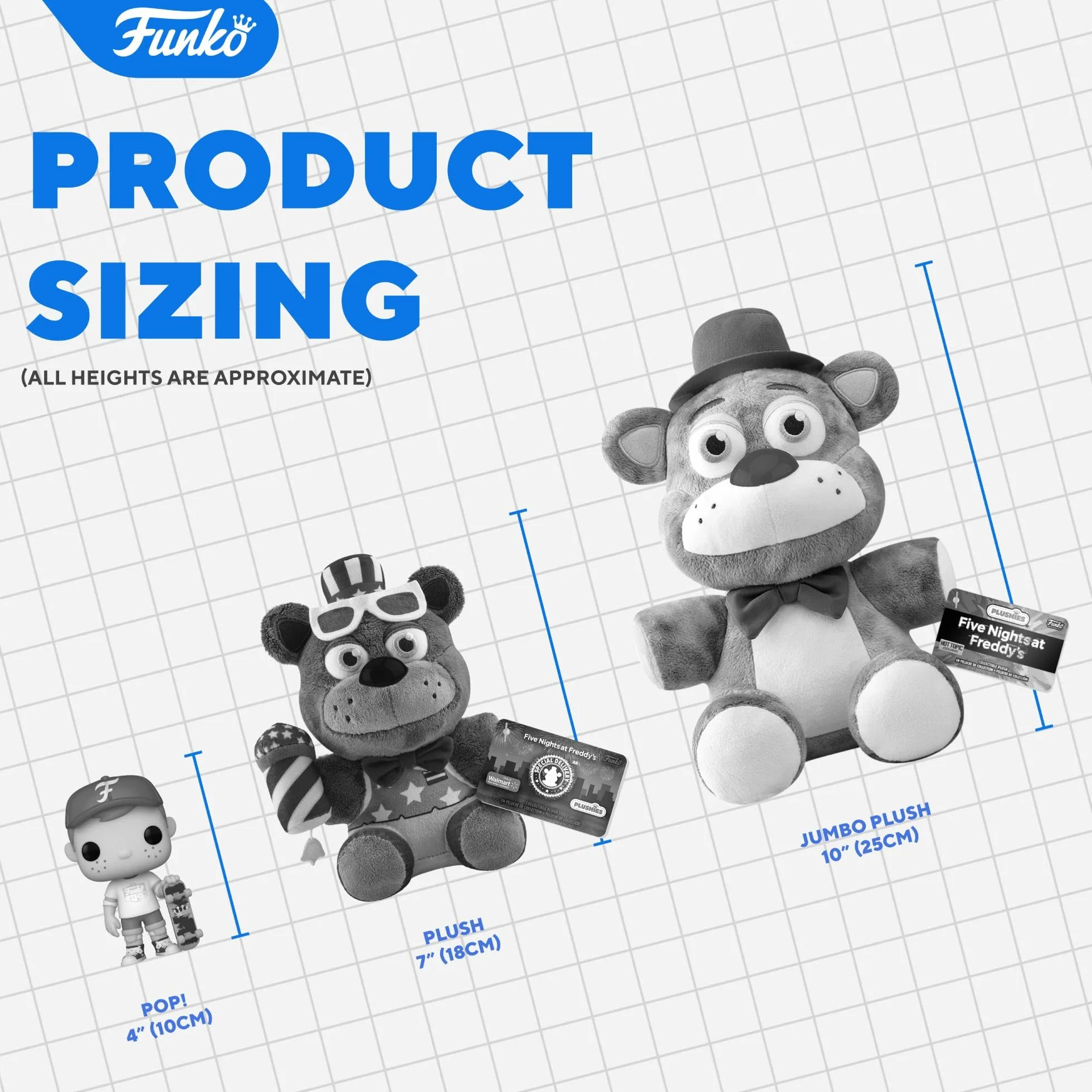 Funko Plush: Five Nights At Freddy's (FNAF) TieDye - Foxy - Peluche da Collezione - Idea Regalo per il Compleanno - Merchandising Ufficiale E Fidanzate
