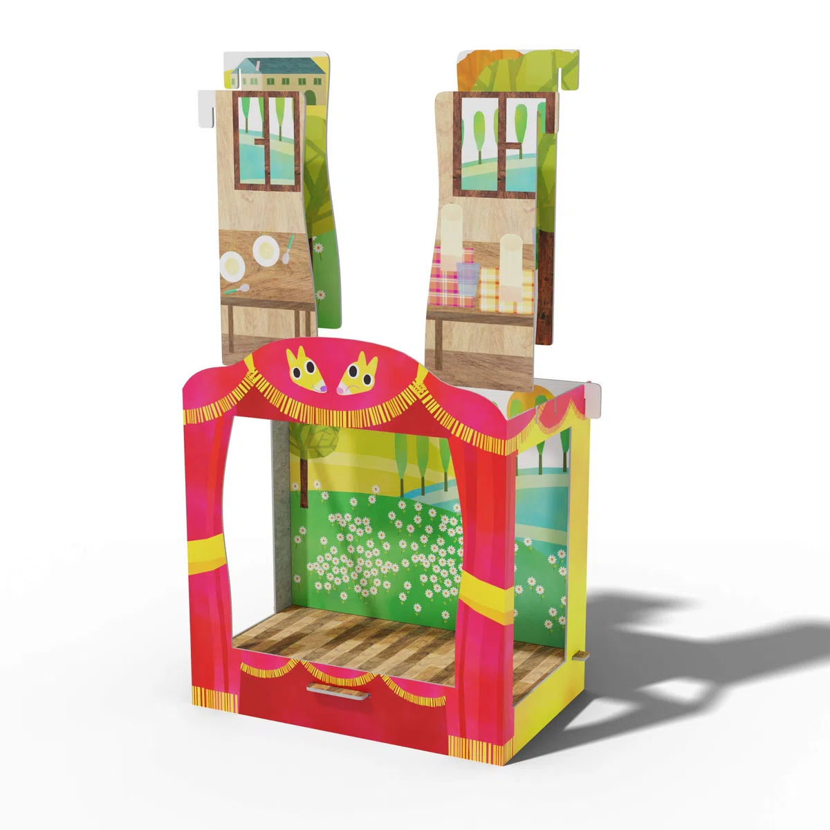 Headu Scuola Di Spettacolo Con Il Teatrino Metti In Scena La Tua Prima Recita It23653 Gioco Educativo Per Bambini 3-6 Anni Made In Italy