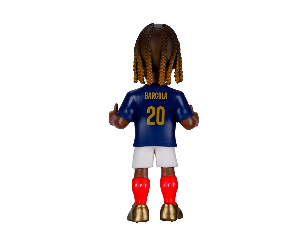 MINIX - Football Stars - Coppa del Mondo #105 - Francia - Barcola - Personaggio da collezione 12 cm
