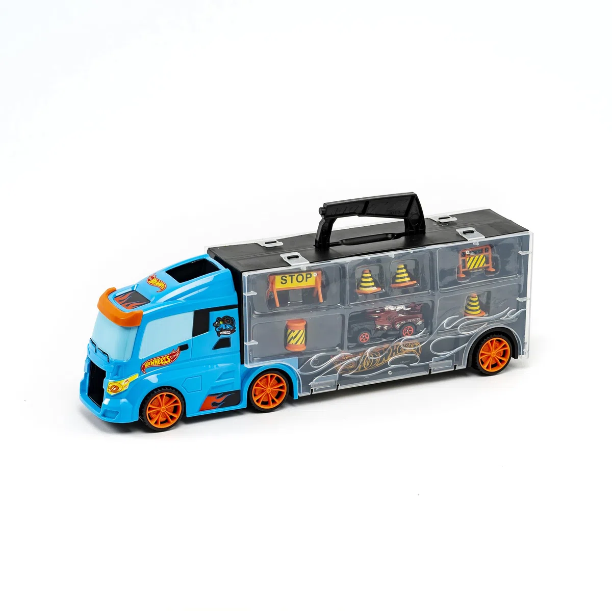 ODS 42040 HOT WHEELS Transporter 40, Camion Valigetta Bisarca porta veicoli